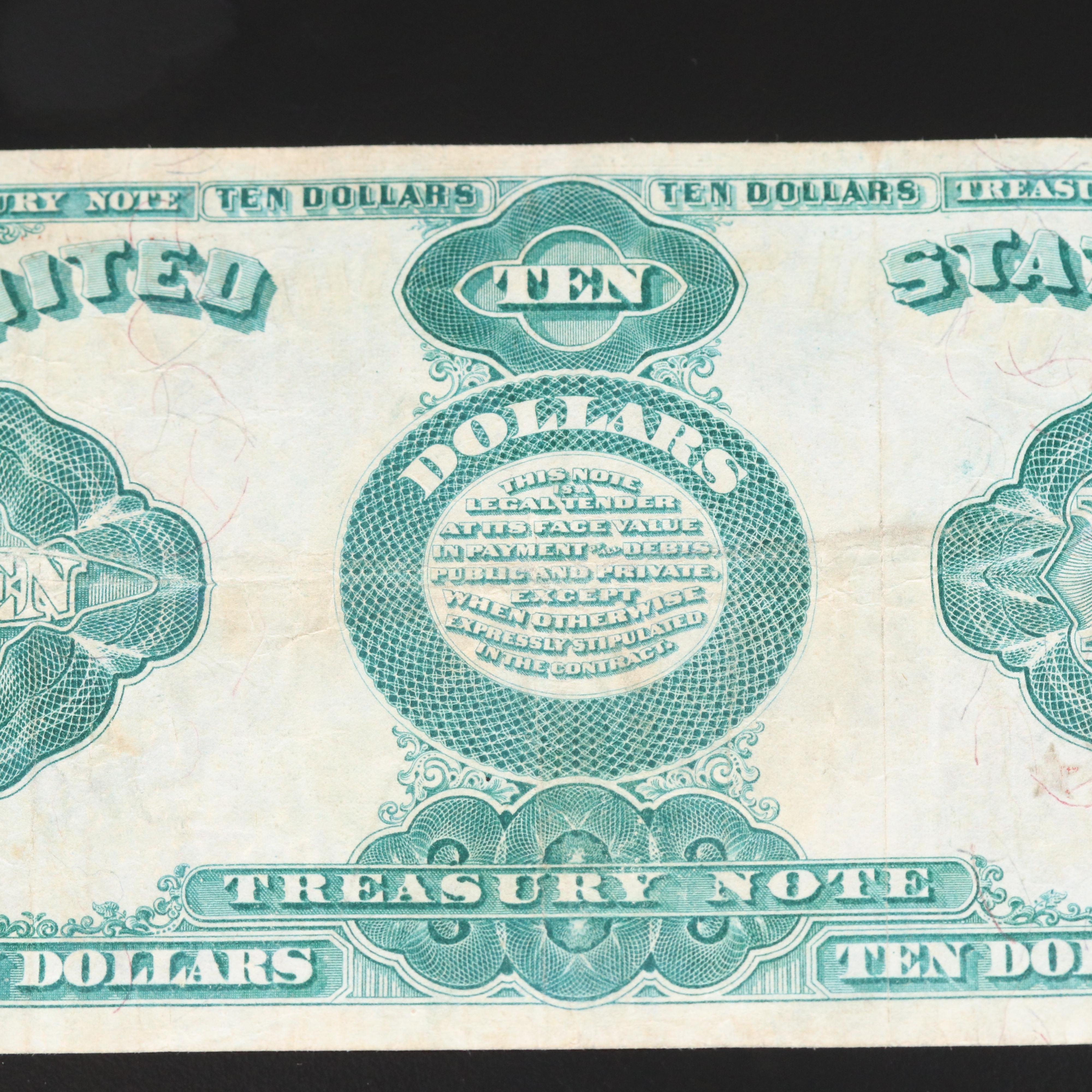Series of 1891 $10 Treasury Note