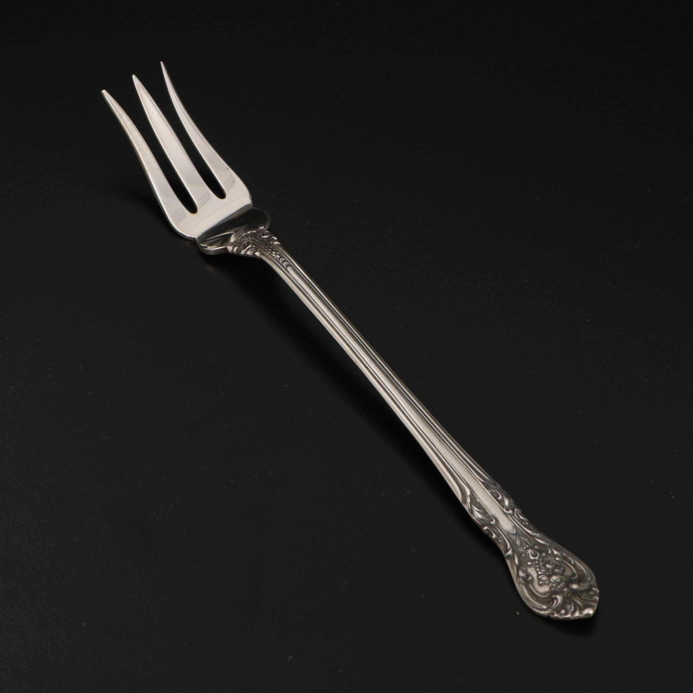 Gorham "King Edward" Sterling Silver Flatware with Storage Chest