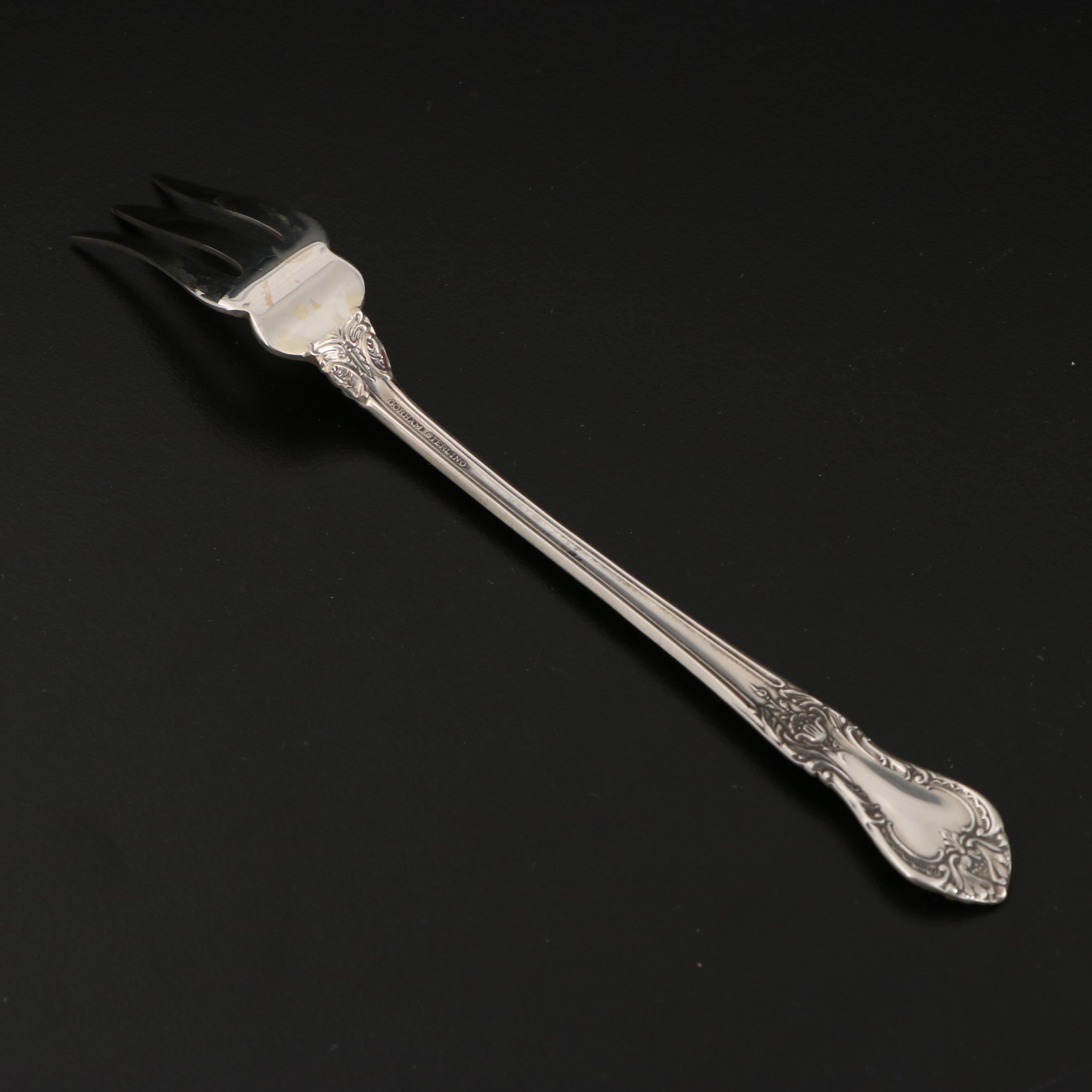 Gorham "King Edward" Sterling Silver Flatware with Storage Chest