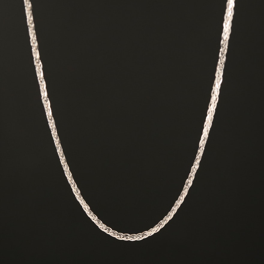 14K Fancy Link Chain Necklace