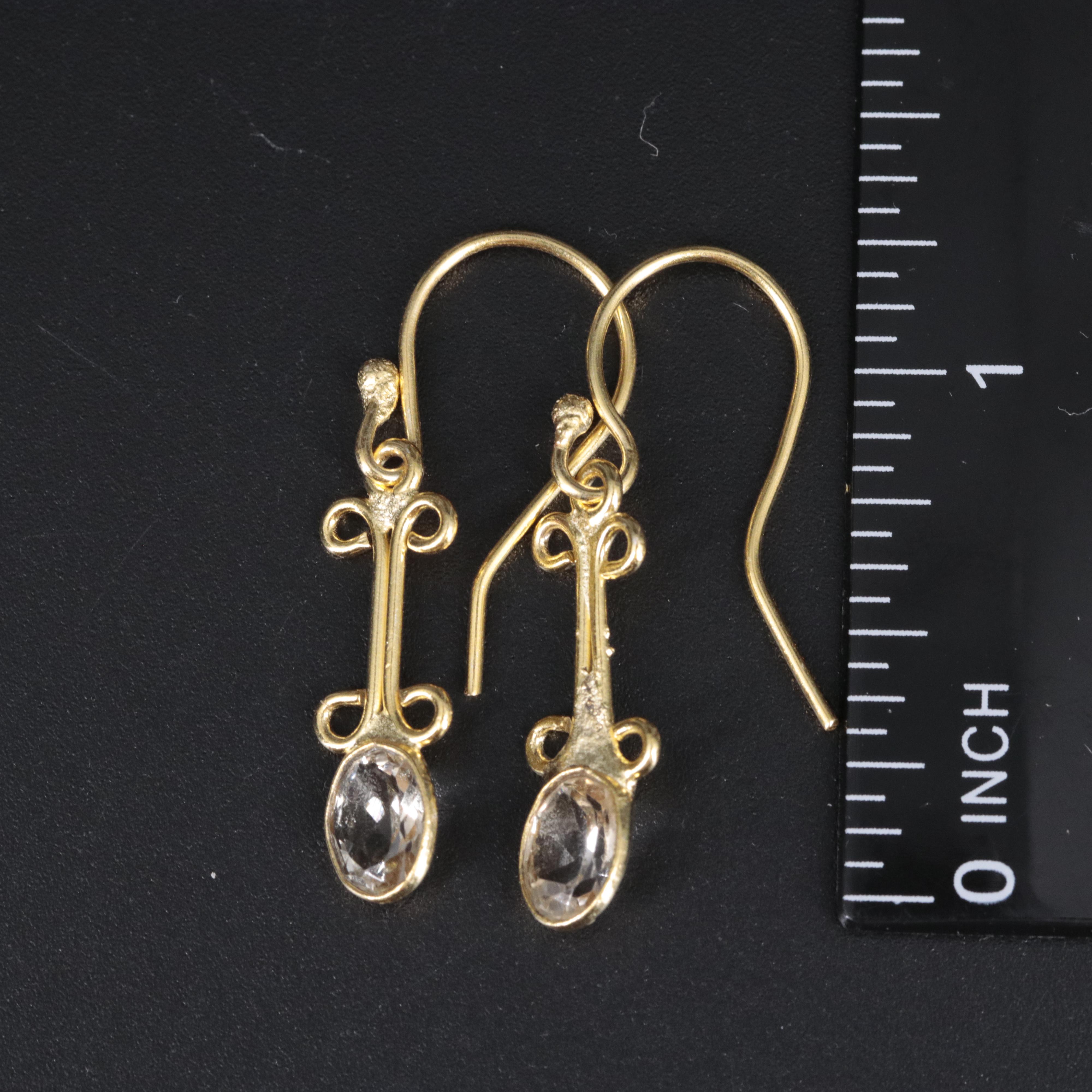 Citrine Drop Earrings