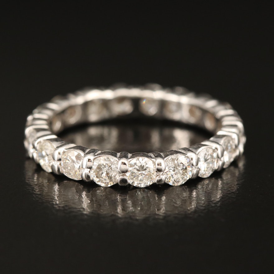 18K 2.39 CTW Diamond Eternity Band