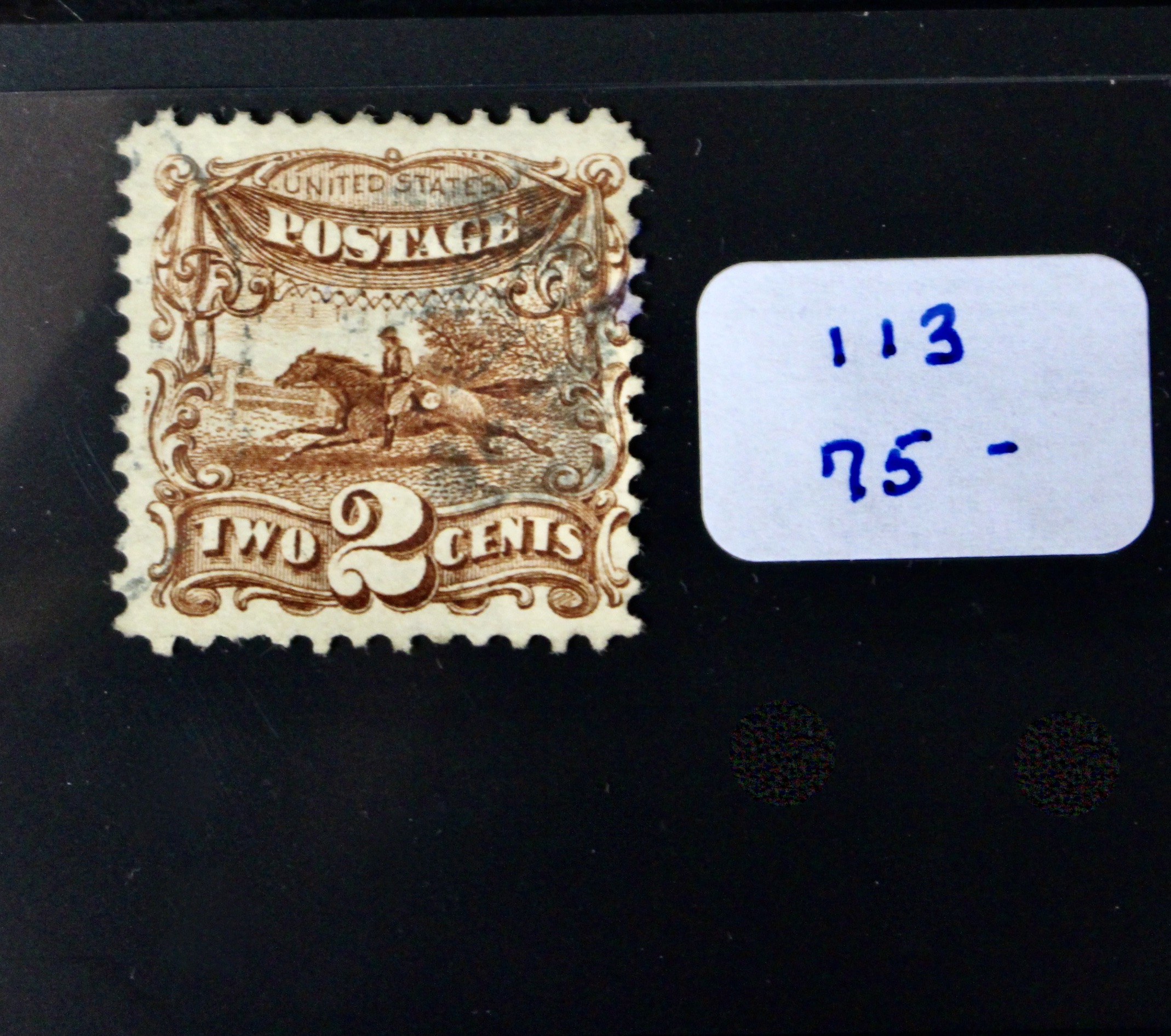 Six 1869 Pictorial Series Stamps