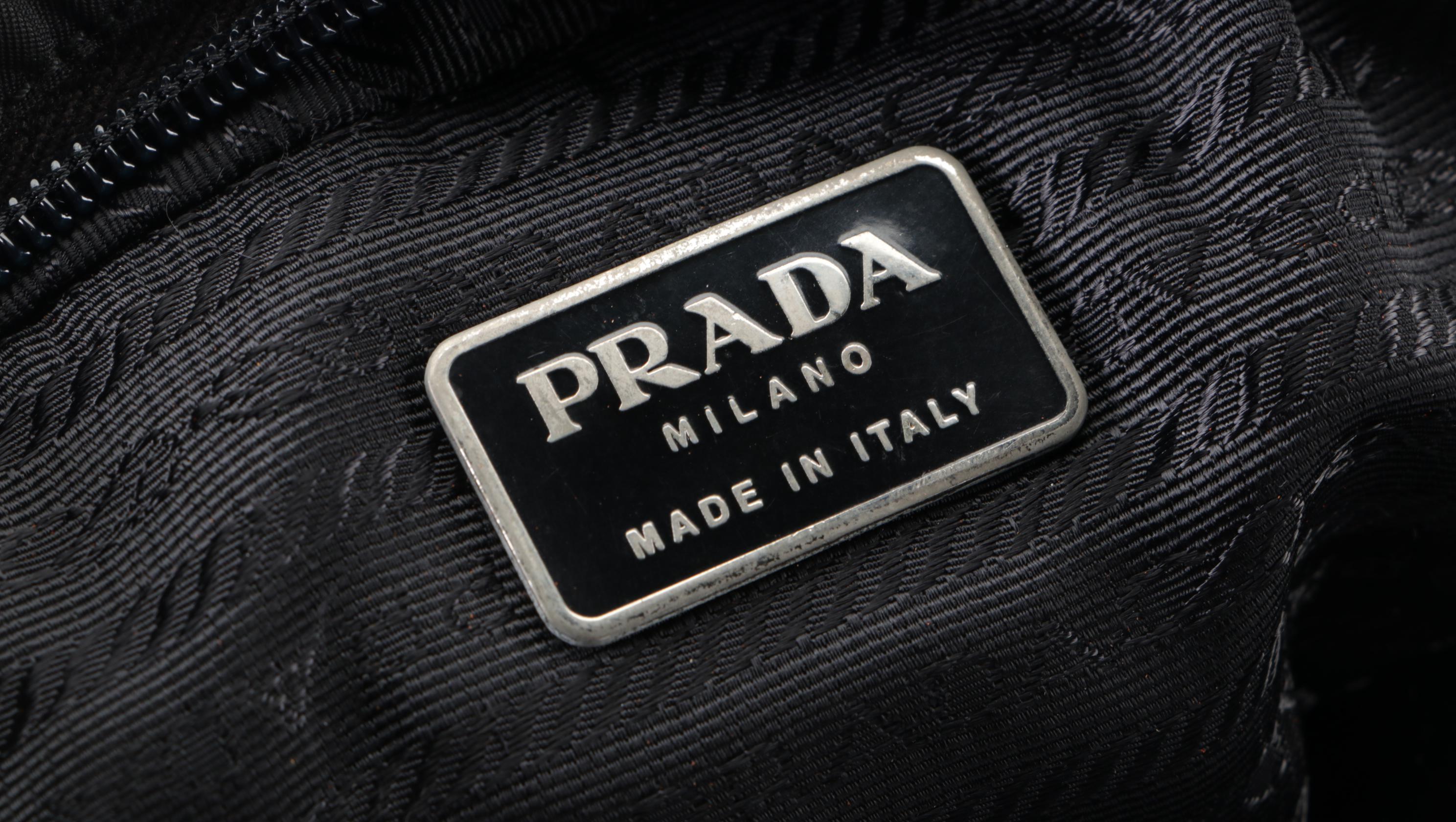 Prada Mini Backpack in Black Nylon