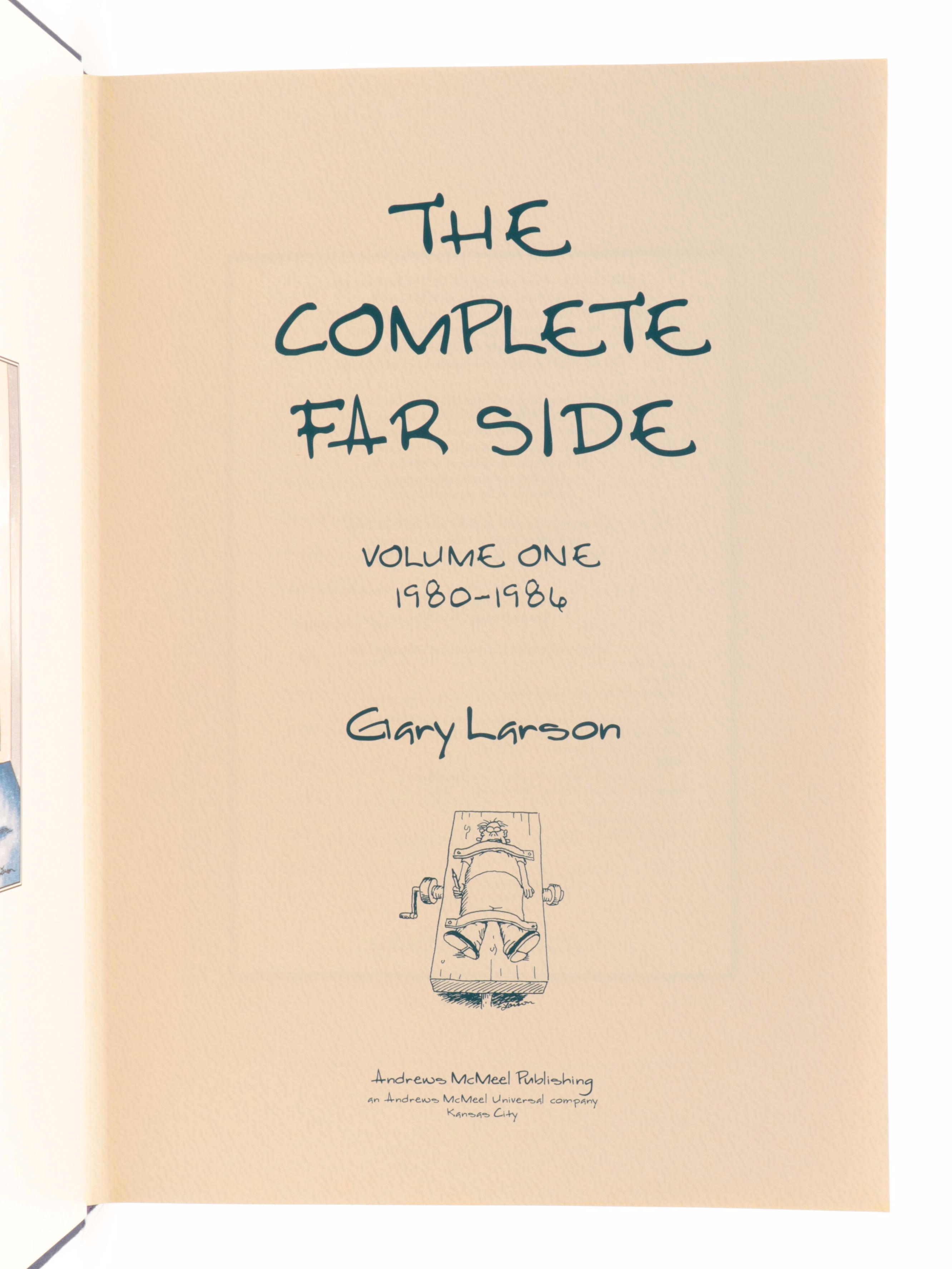 "The Complete Far Side" Two-Volume Set by Gary Larson, 2004
