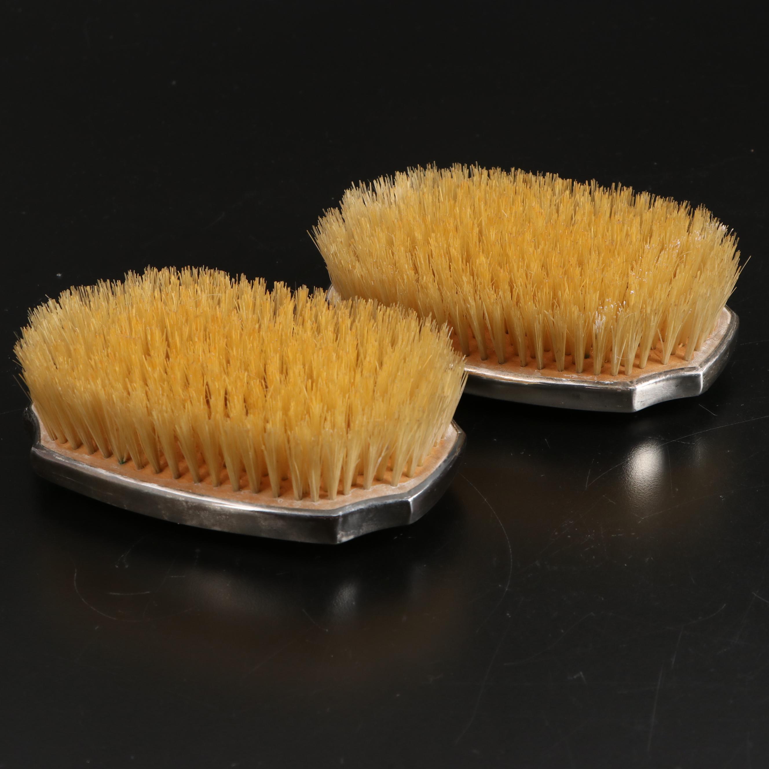 Tiffany & Co. Sterling Silver Clothes Brushes, Early to Mid-20th Century