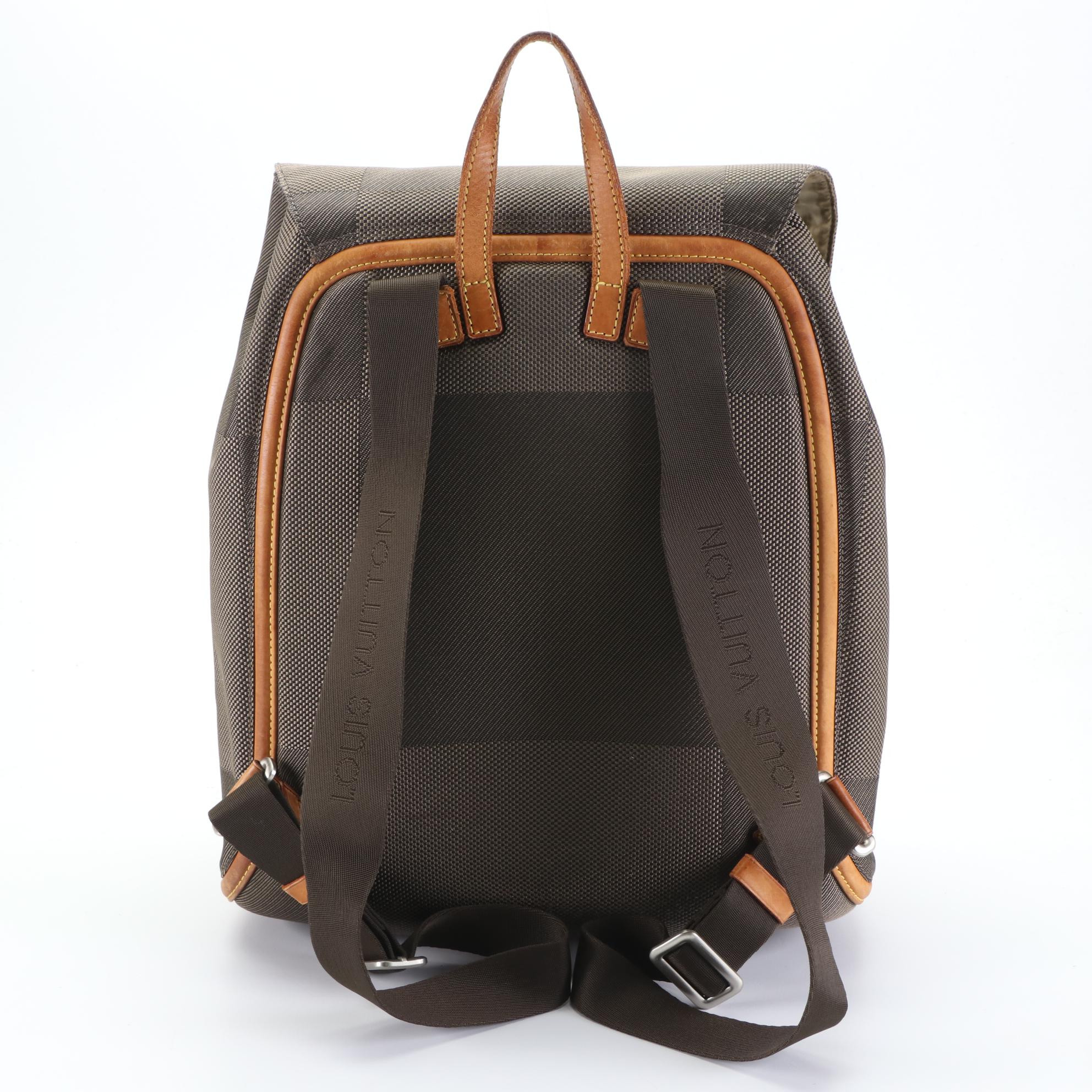 Louis Vuitton Pionnier Backpack in Damier Geant Canvas with Leather