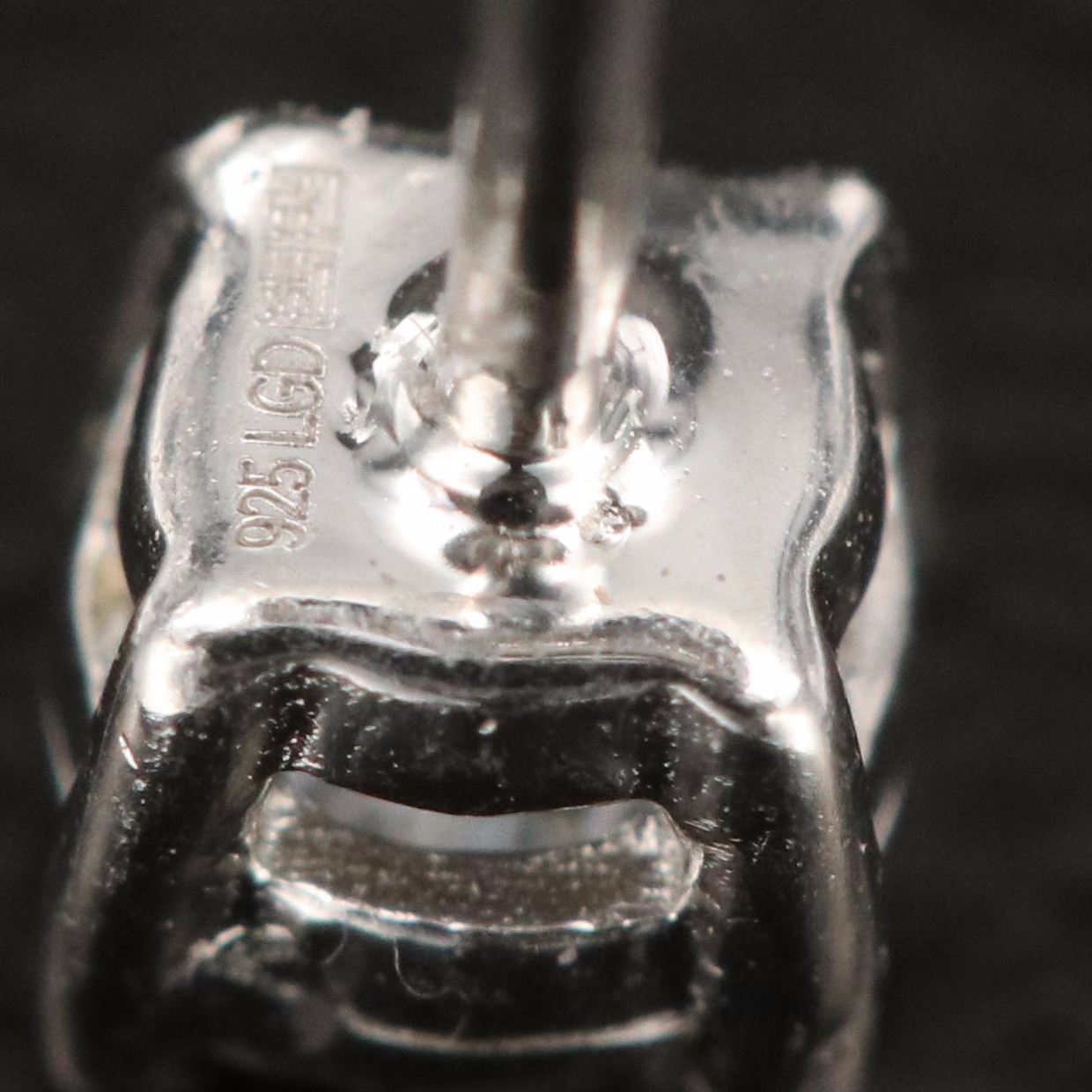 EFFY Sterling Lab Grown Diamond Stud Earrings