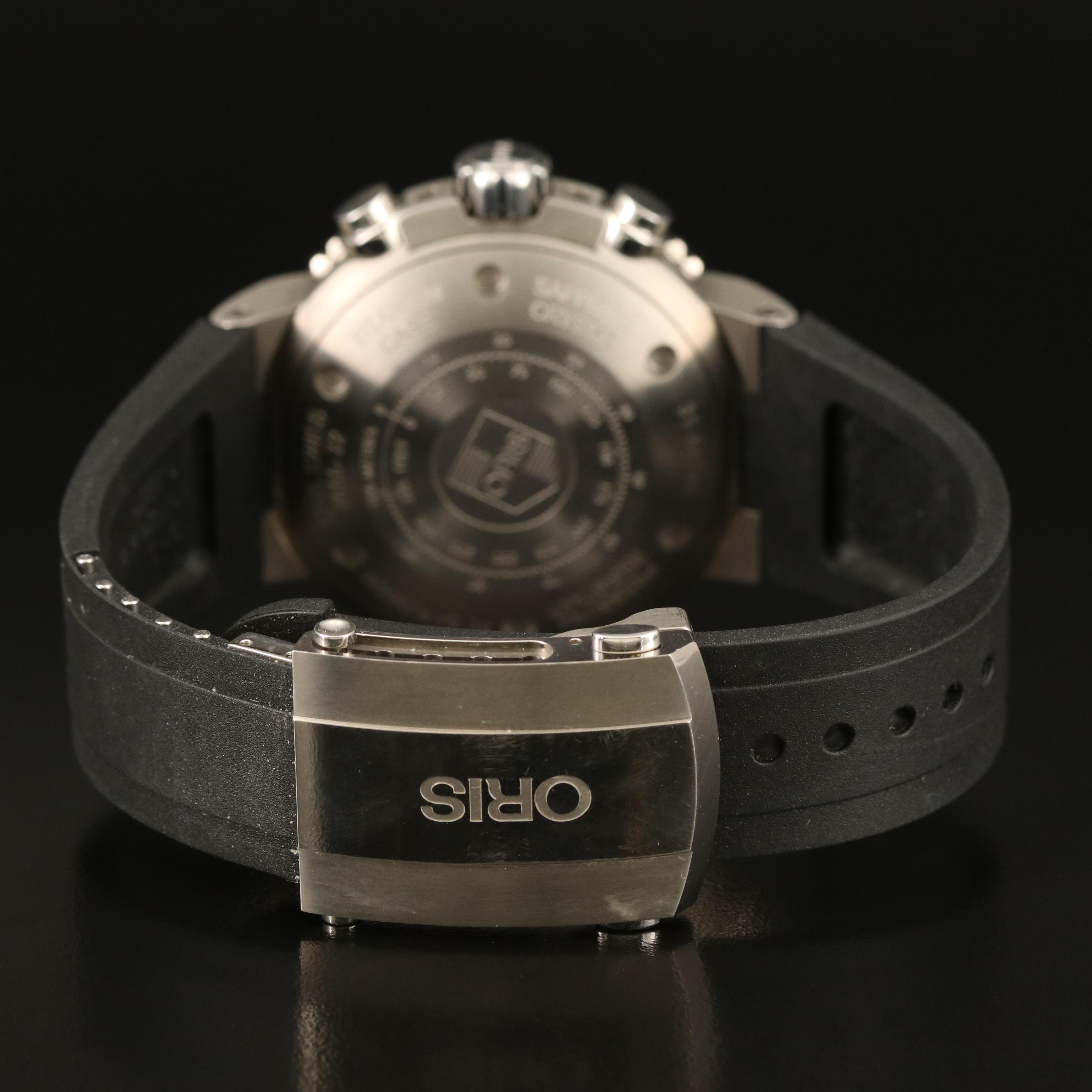 Oris Aquis Chronograph with Titanium Case 500m Watch