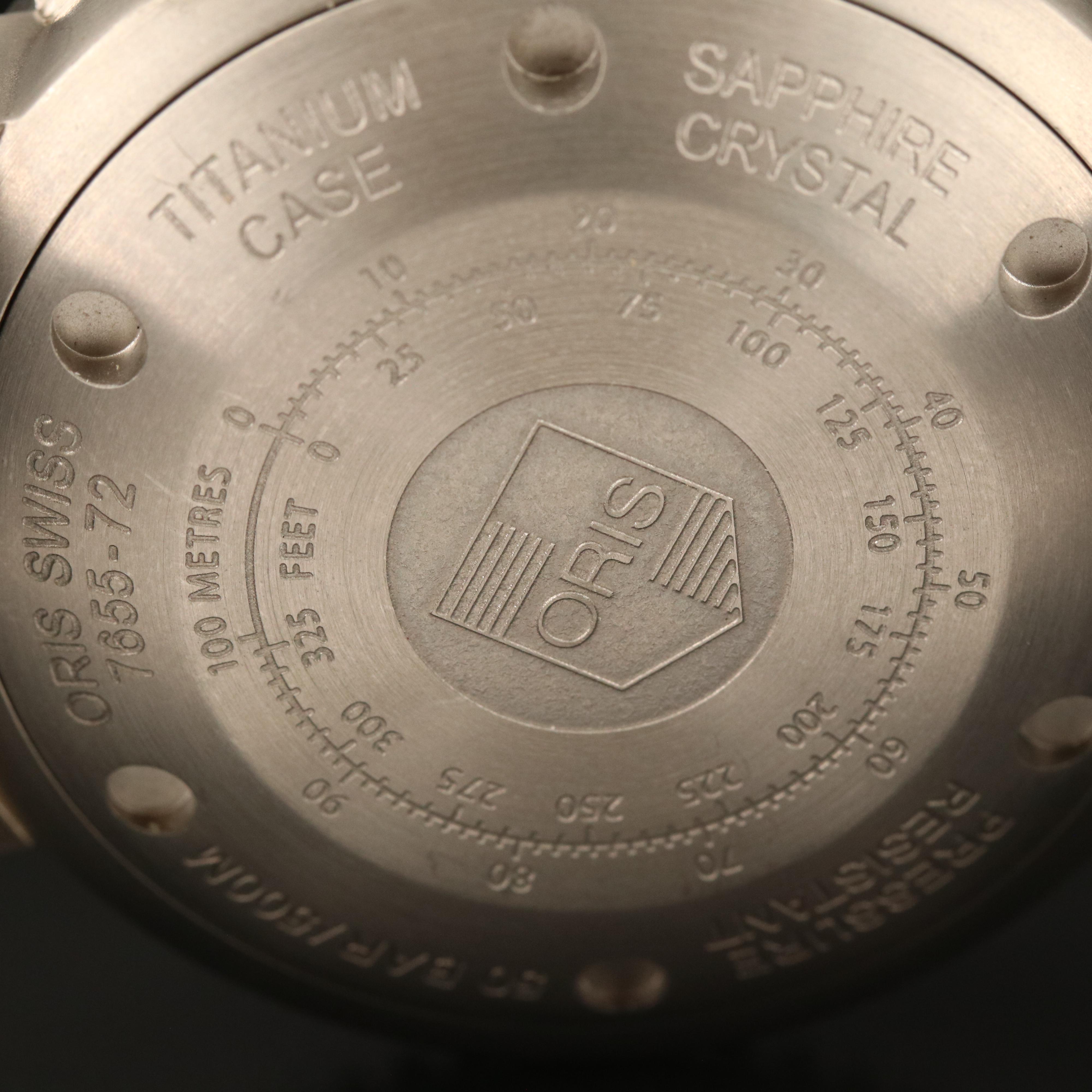 Oris Aquis Chronograph with Titanium Case 500m Watch