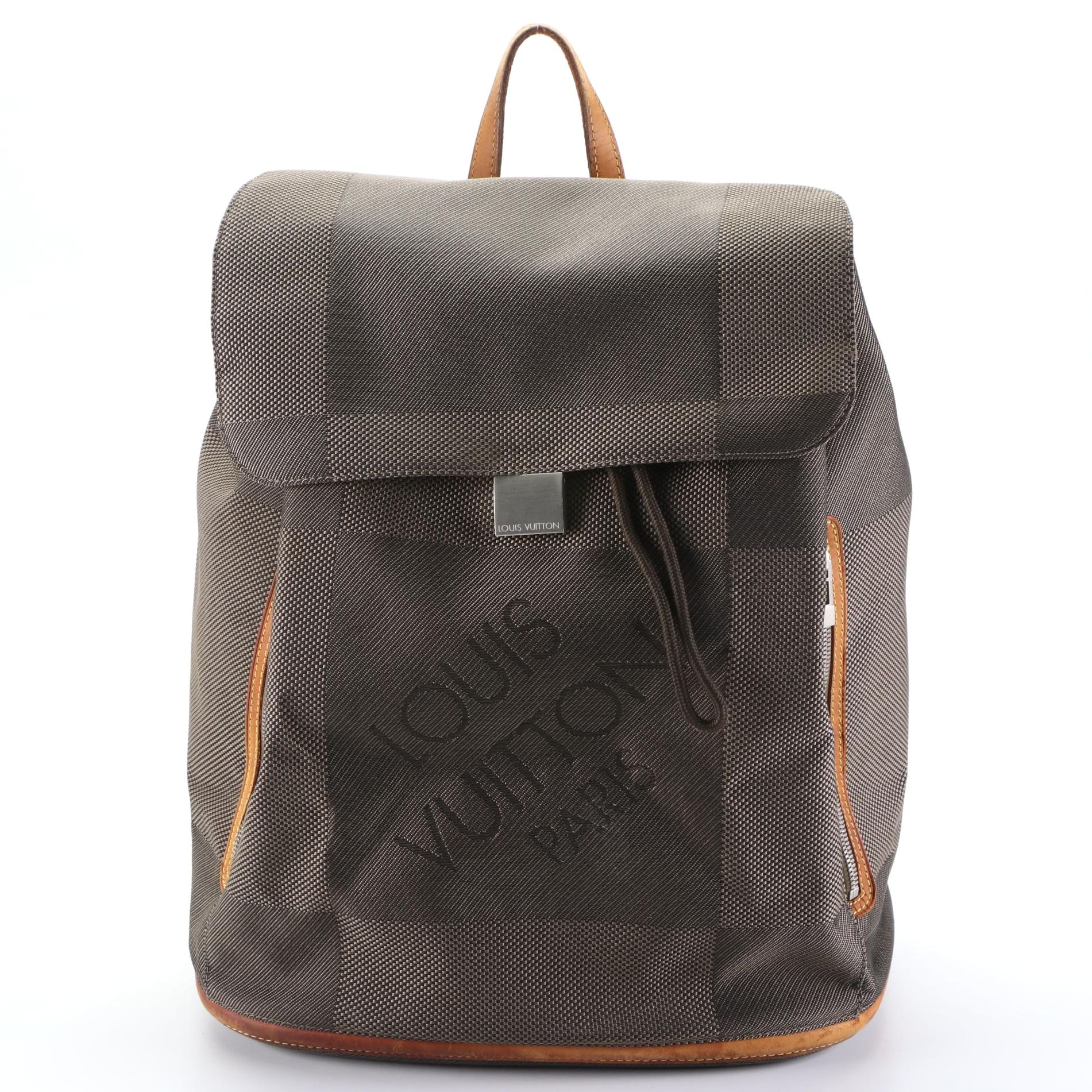 Louis Vuitton Pionnier Backpack in Damier Geant Canvas with Leather