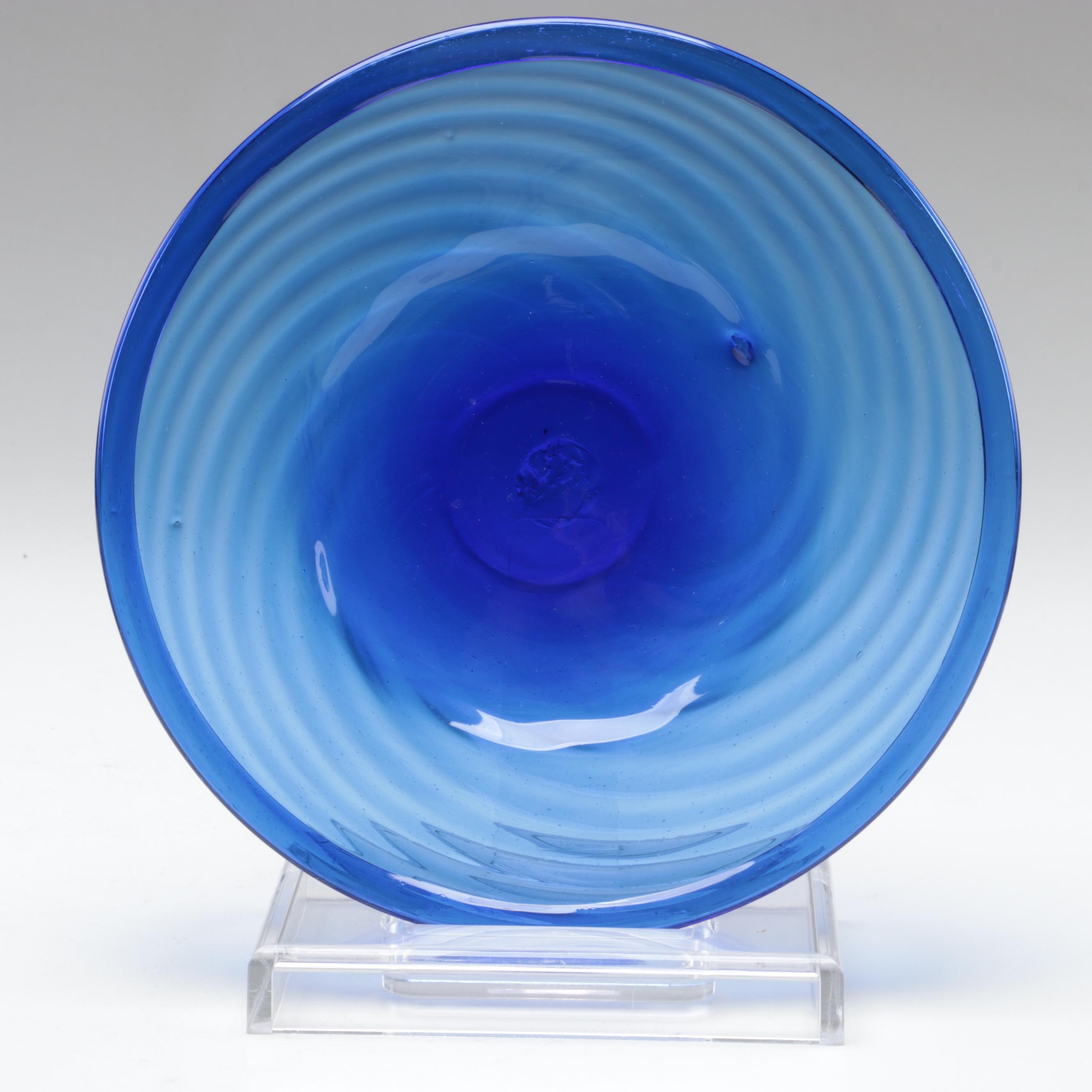 Hazel Atlas Cobalt Blue Glass Shakers with Other Cobalt Blue Glass Tableware