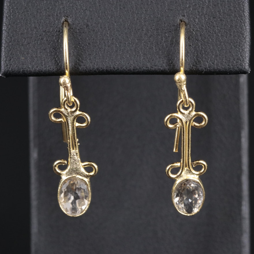 Citrine Drop Earrings