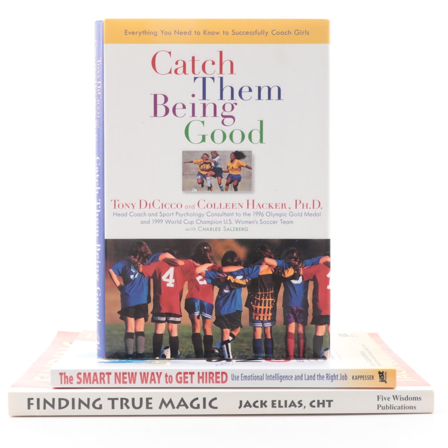 Signed First Edition "Catch Them Being Good" by Tony DiCicco and More