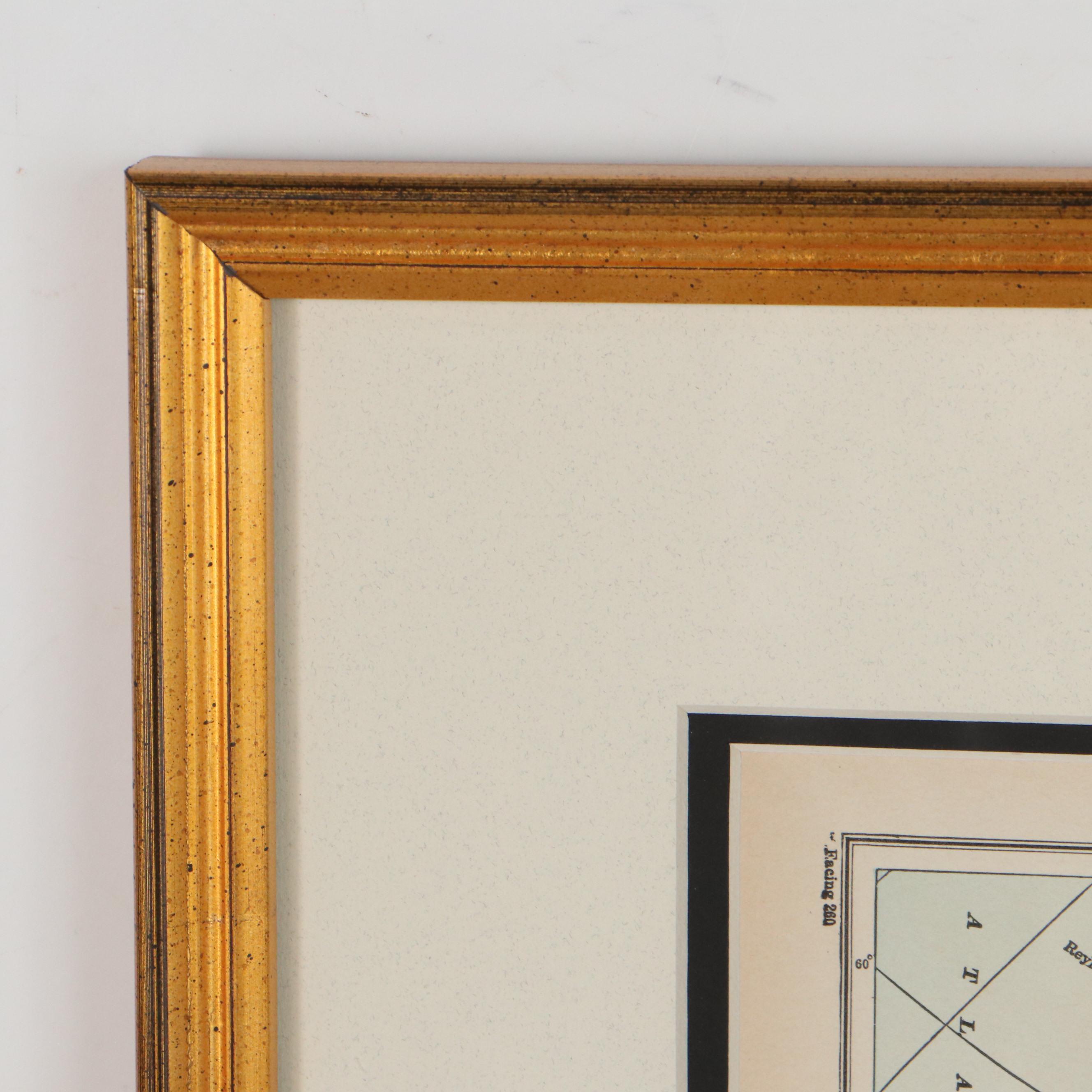 American Book Company Map of Europe, Early 20th Century