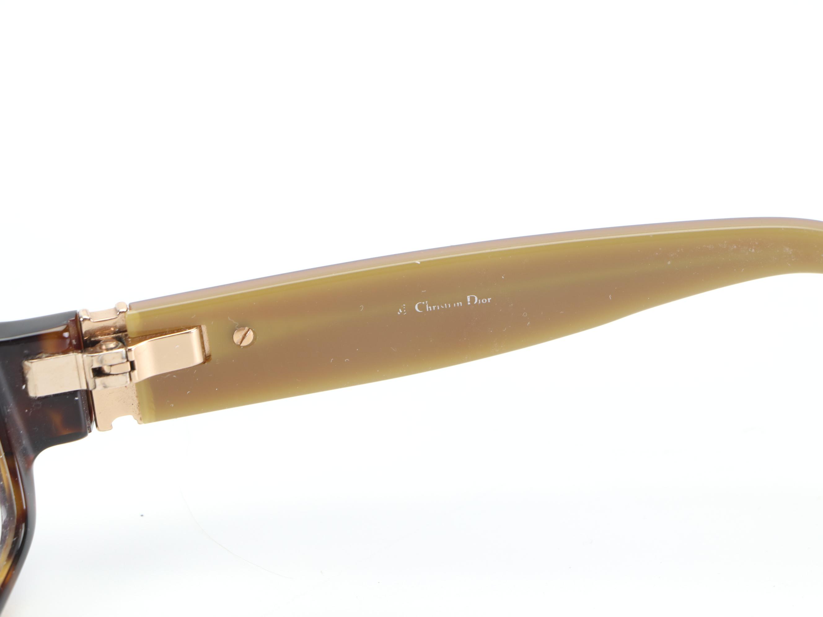 Christian Dior CD3152 Eyeglasses in Tortoise/Burgundy Frame with Case and Box