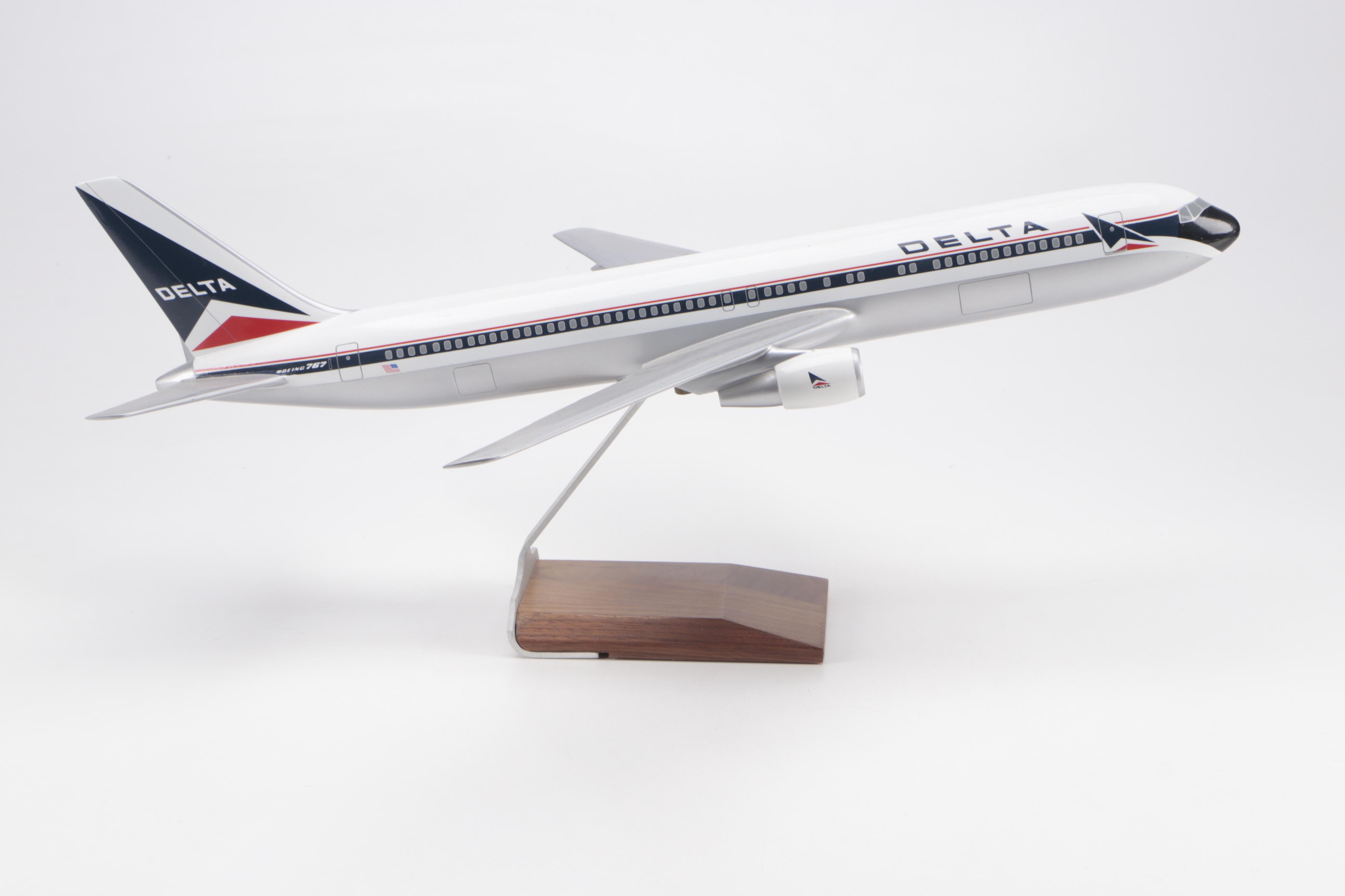 Wesco Models Delta Airlines Boeing 767 Model Airplane