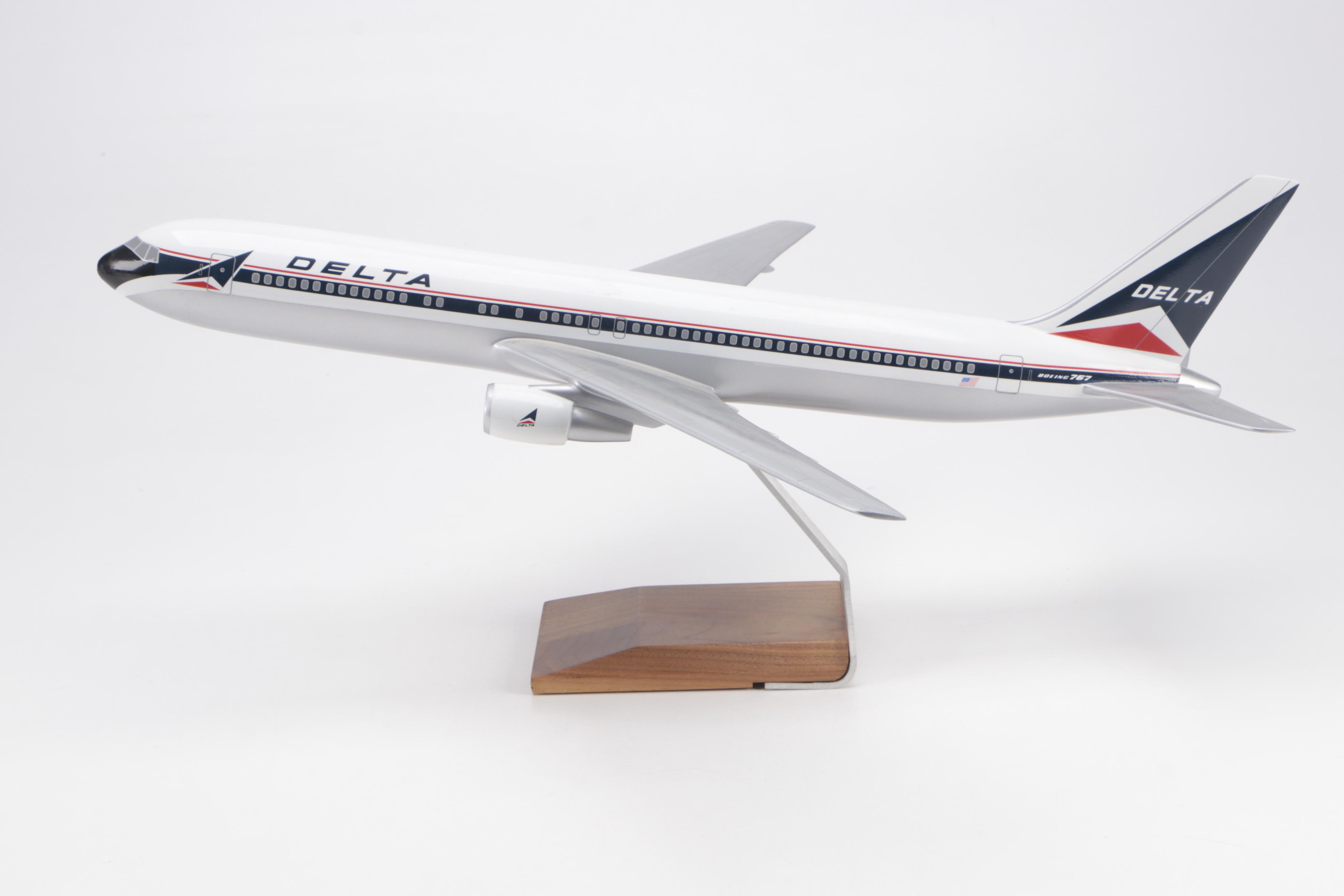 Wesco Models Delta Airlines Boeing 767 Model Airplane