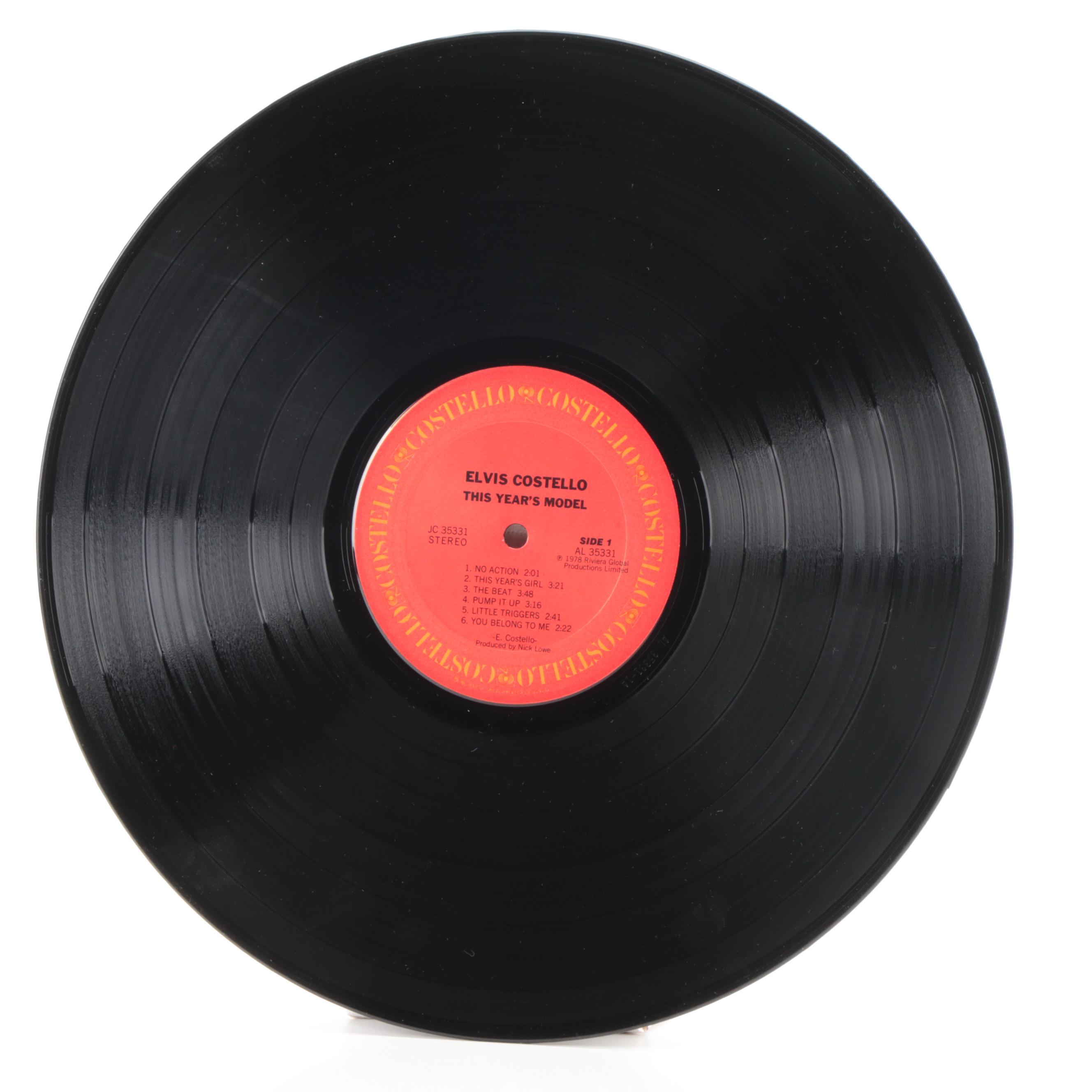 Elvis Costello, Tina Turner, Joe Jackson, More Vinyl Records, 1970s–1980s