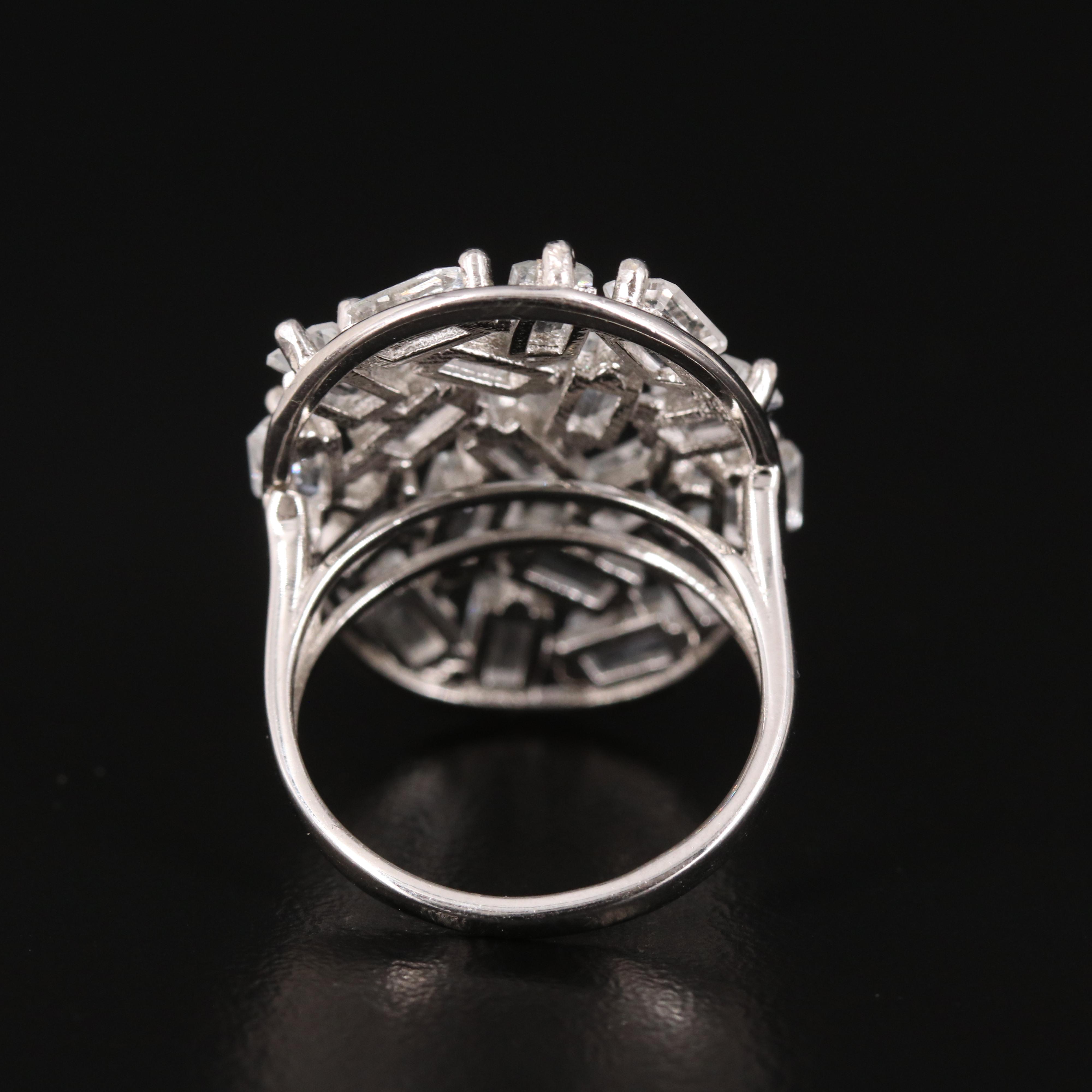 Sterling Goshenite Ring