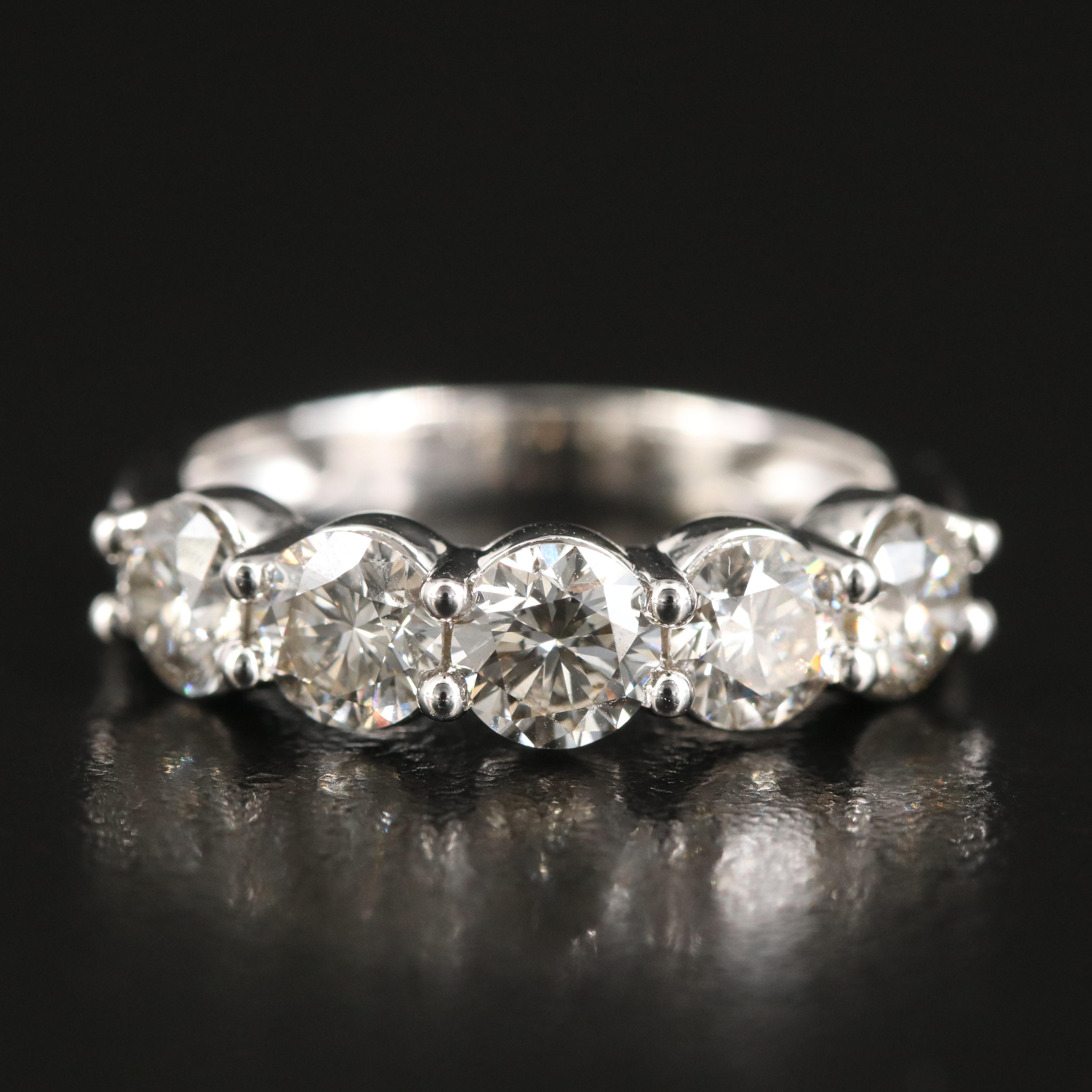 14K 1.93 CTW Lab Grown Diamond Band