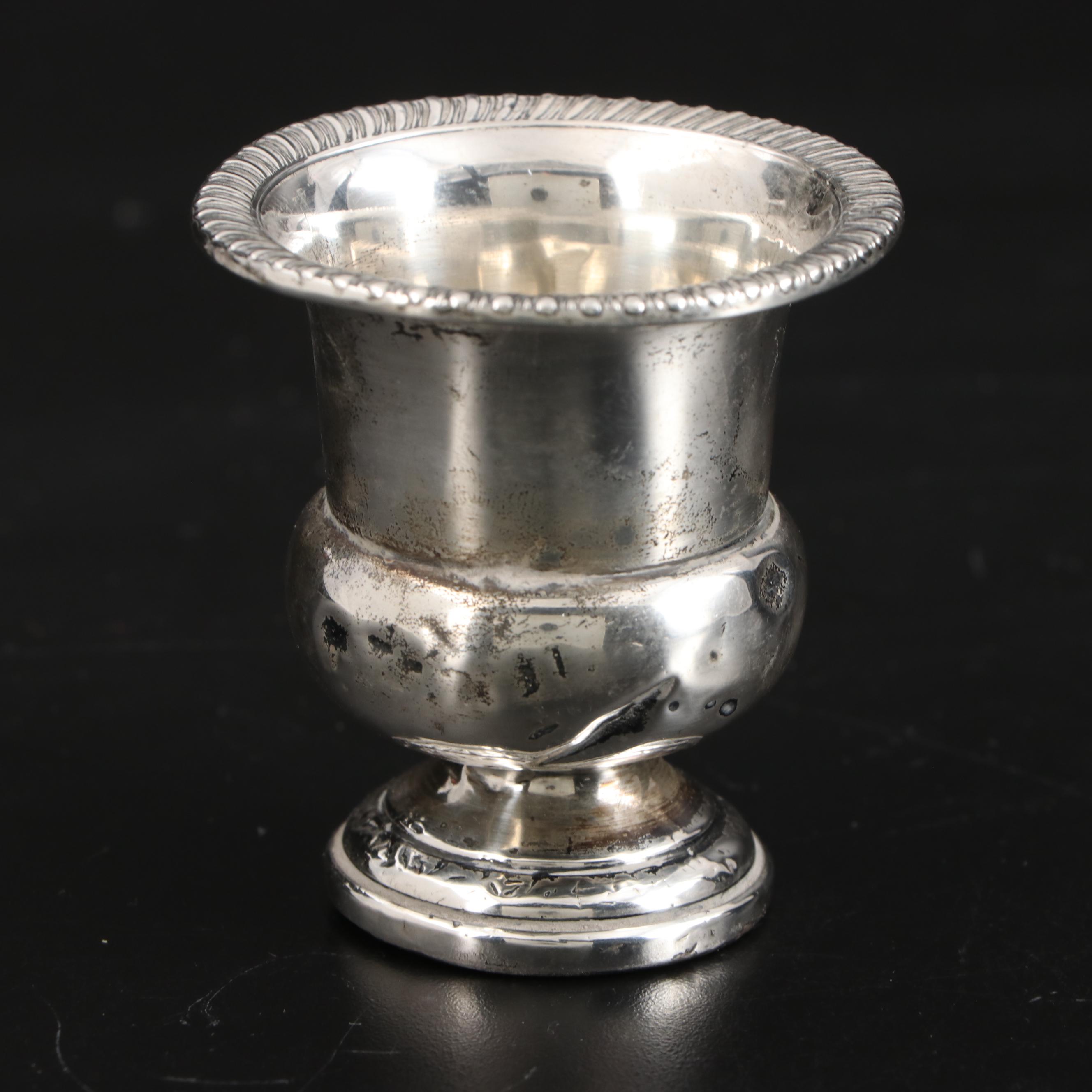 Frank M. Whiting and Fisher Weighted Sterling Urns with Other Compote