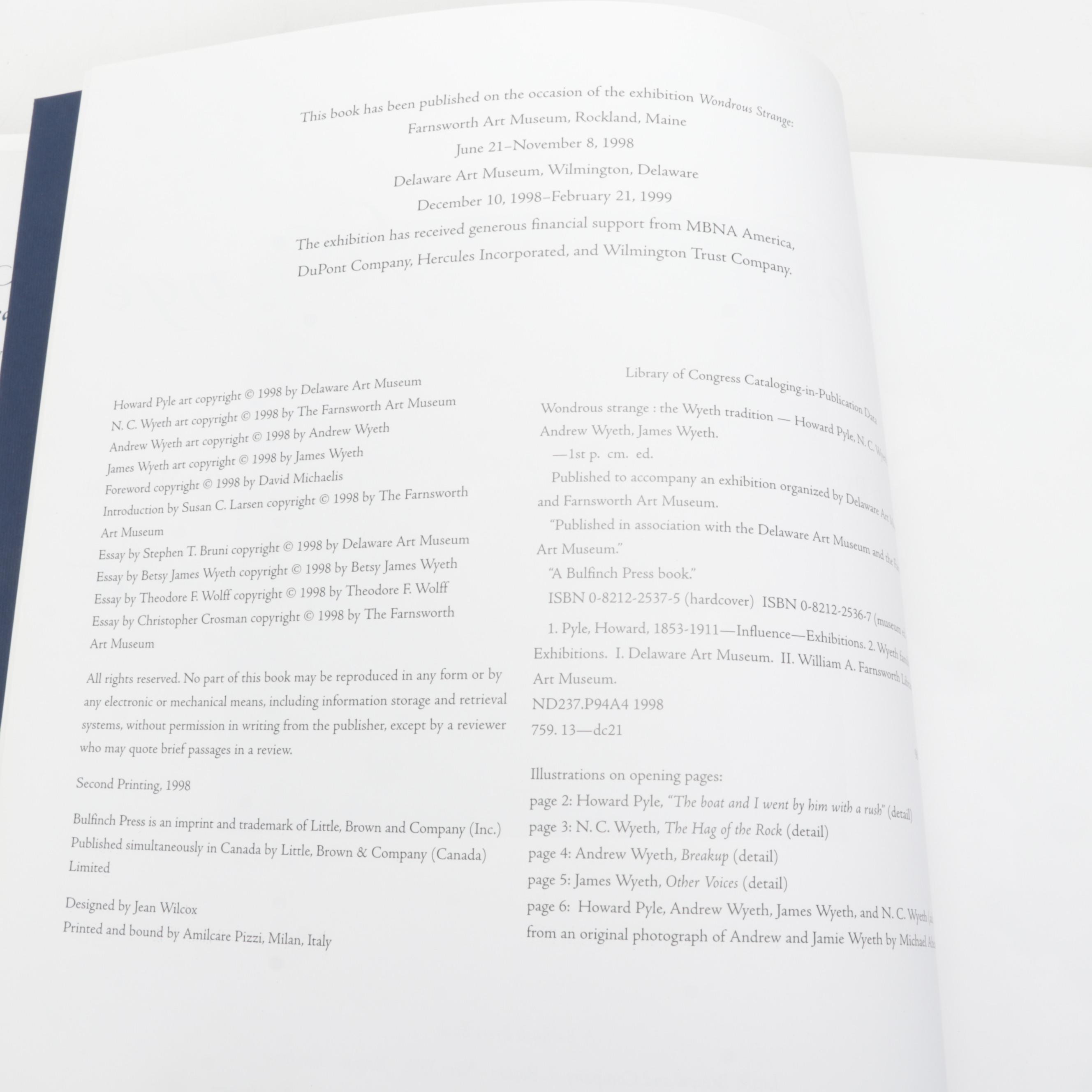 Wyeth Art Book Collection