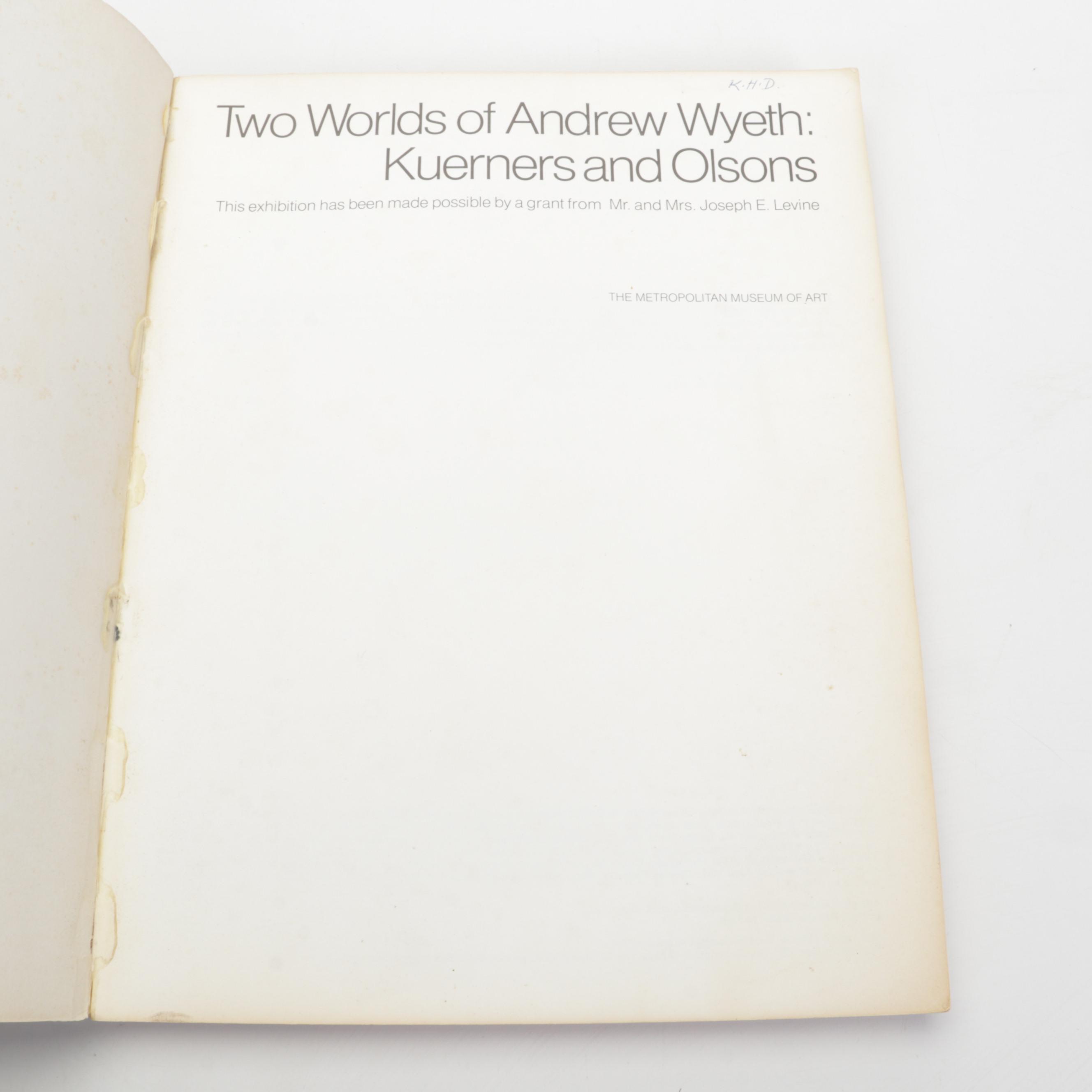 Wyeth Art Book Collection