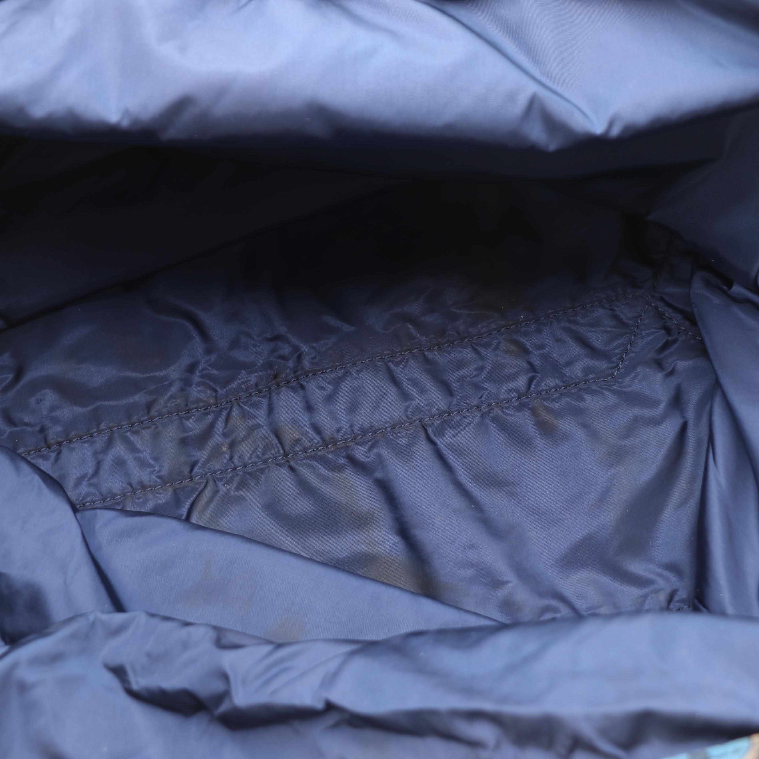 Prada Floral Nylon Tessuto Tote