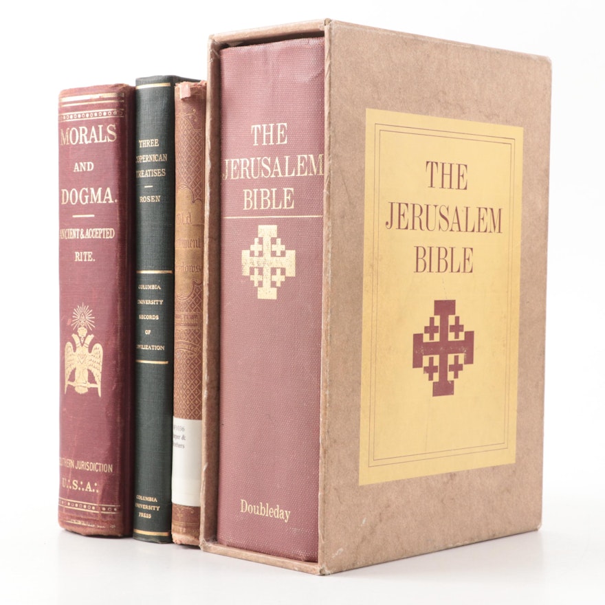 The Jersualem Bible with "Three Copernican Treatises" and More Books