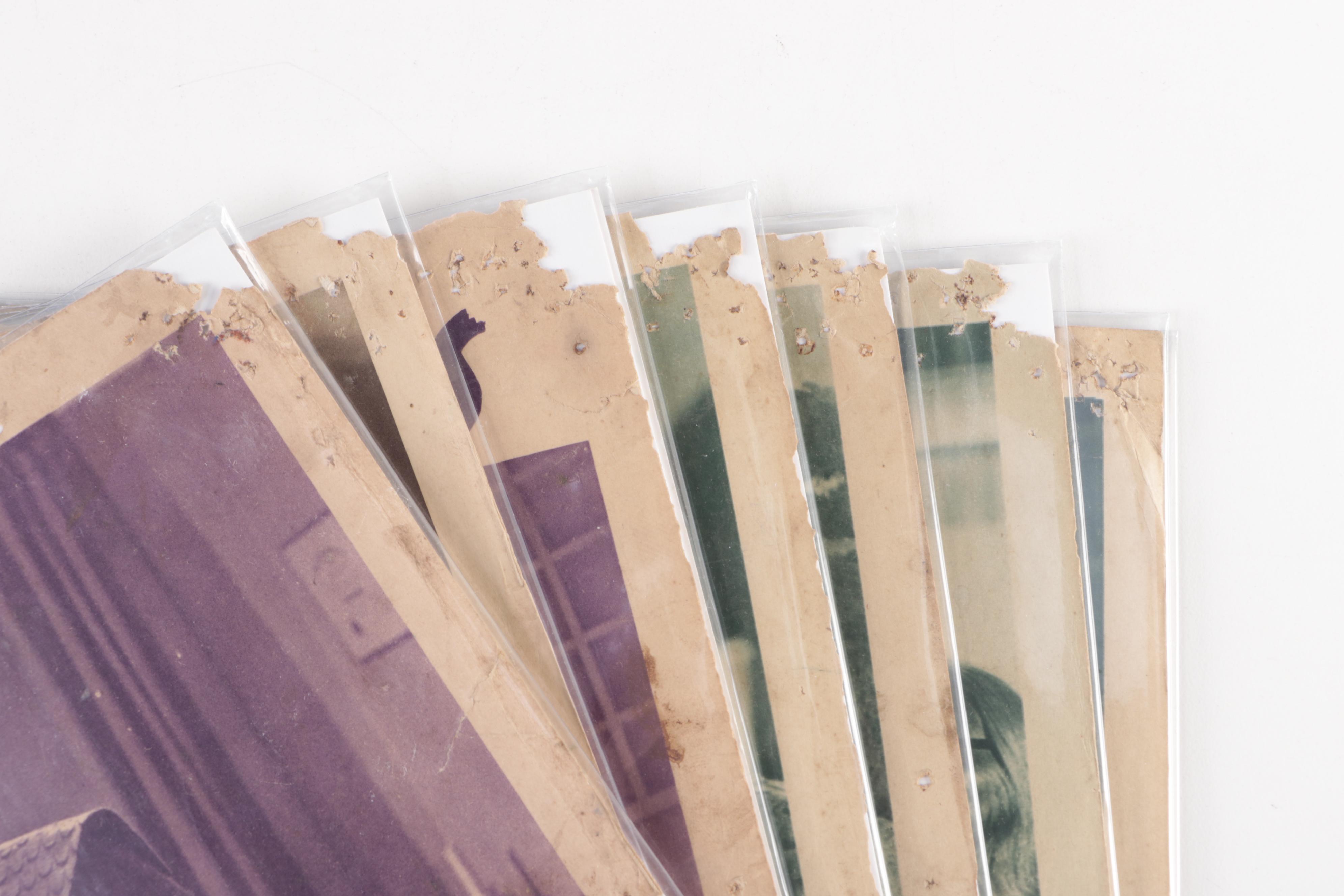 Movie Lobby Cards With "The Purple Monster Strikes", More, 1940s