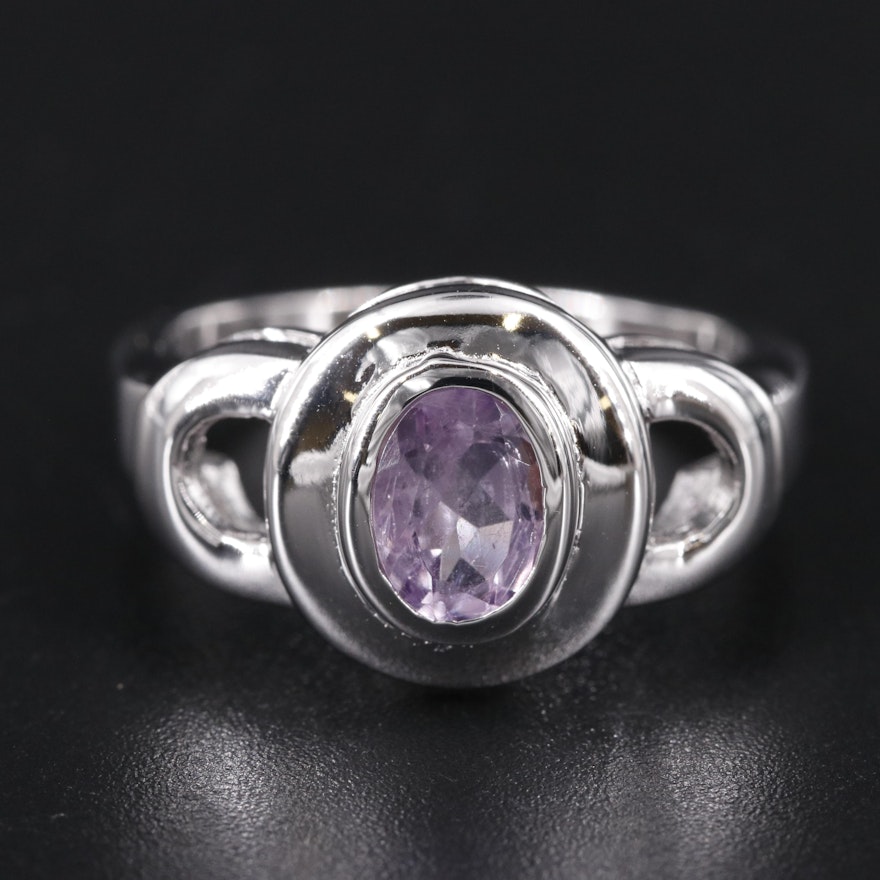 Sterling Silver Amethyst Ring