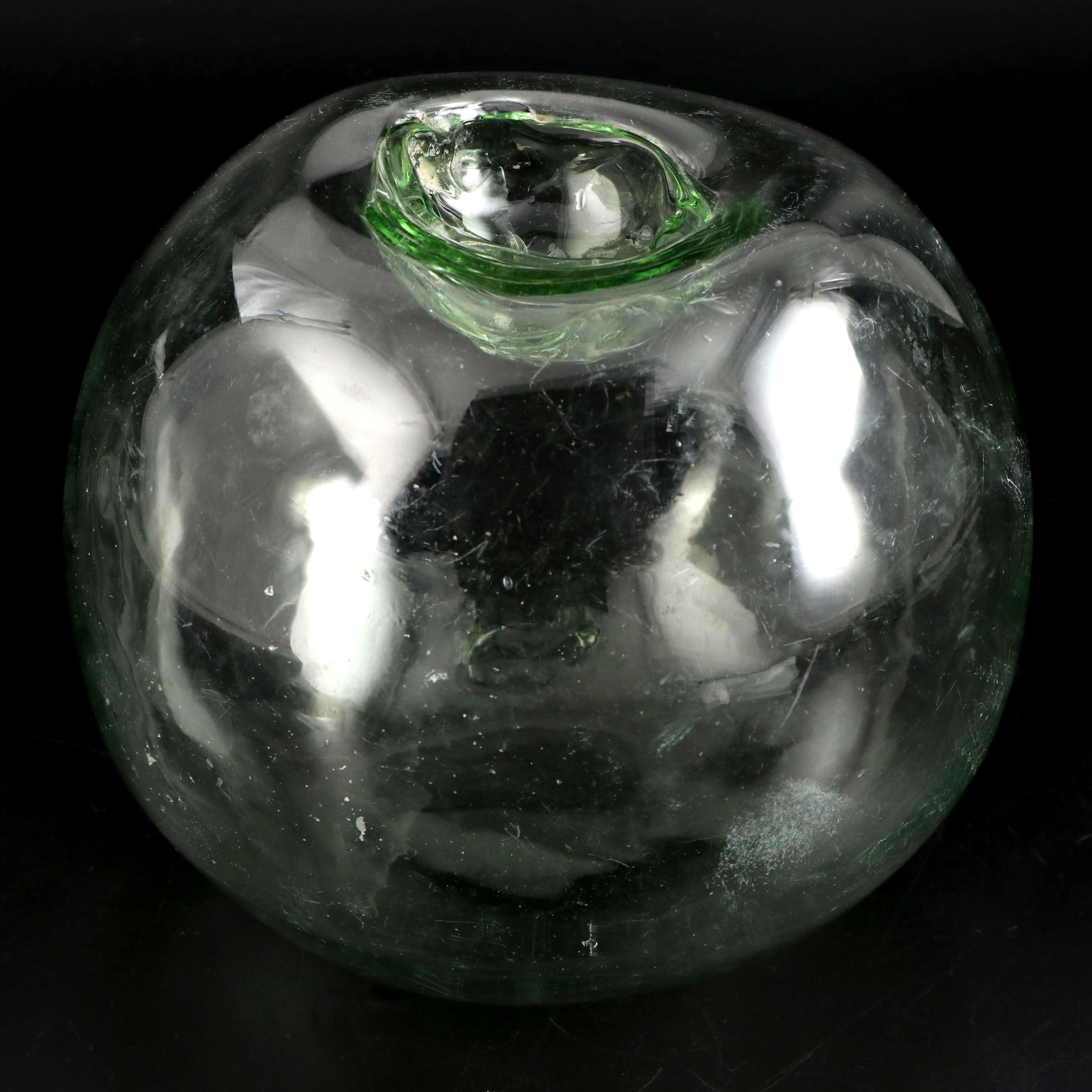 Blown Studio Art Glass Sphere