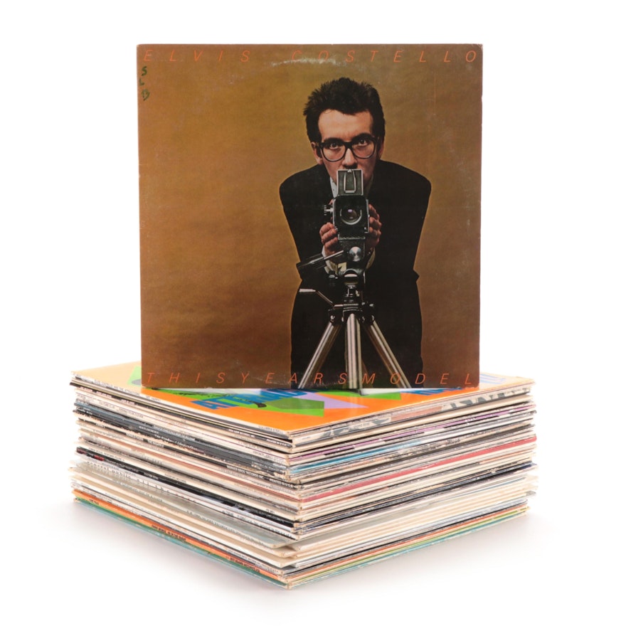 Elvis Costello, Tina Turner, Joe Jackson, More Vinyl Records, 1970s–1980s