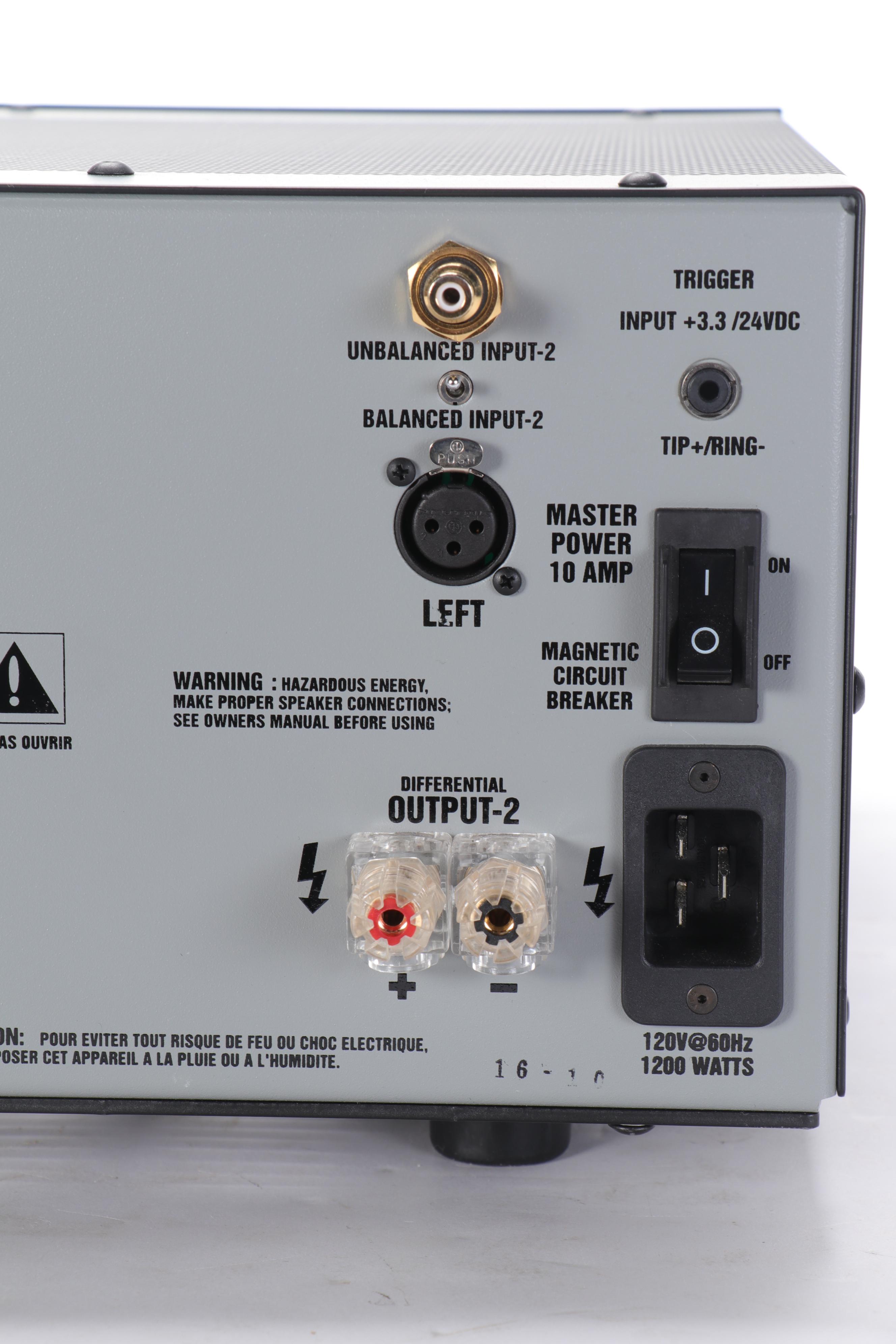 Amplifier Technologies Inc. AT2000 Power Amplifier