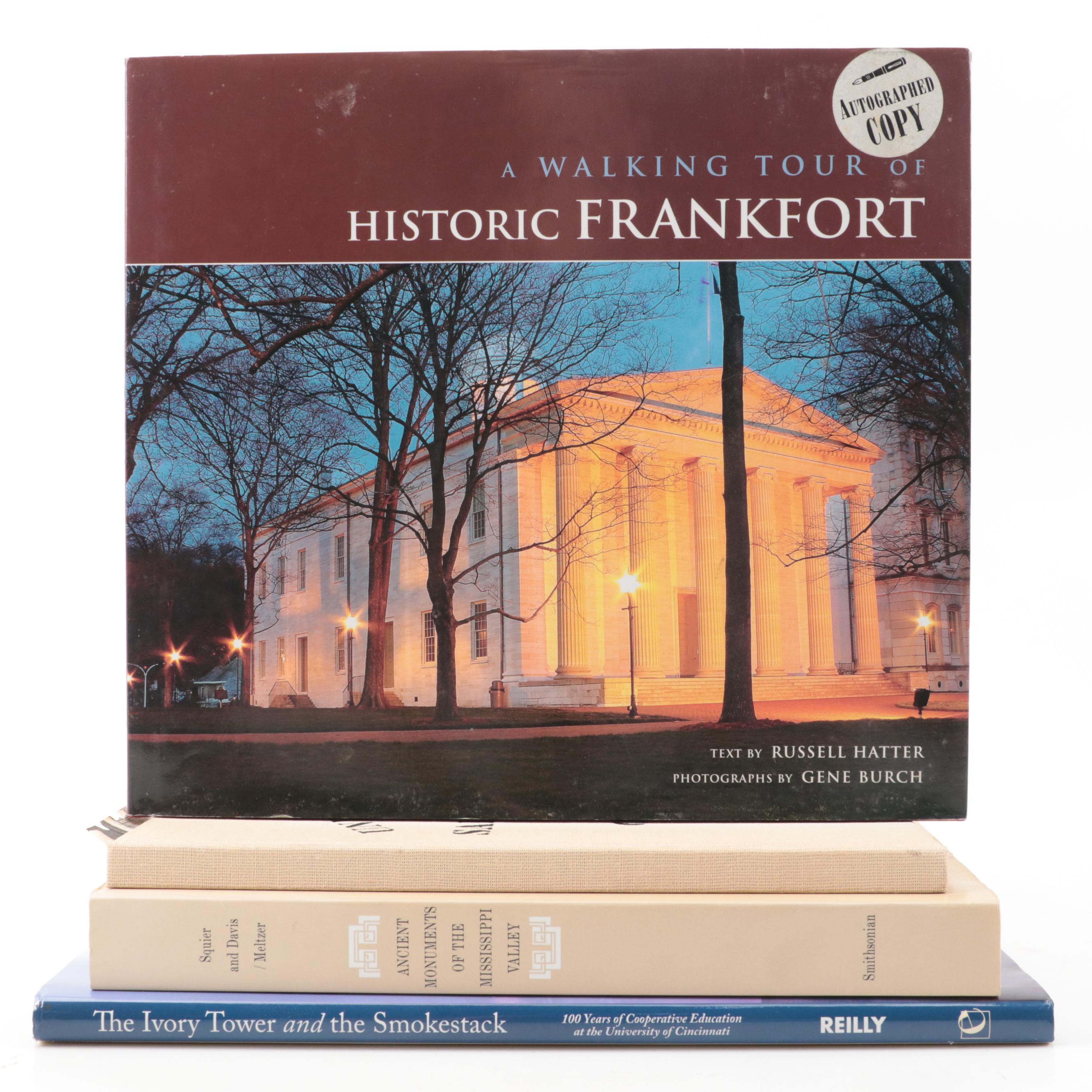 Signed "A Walking Tour of Historic Frankfort" by Russell Hatter and More