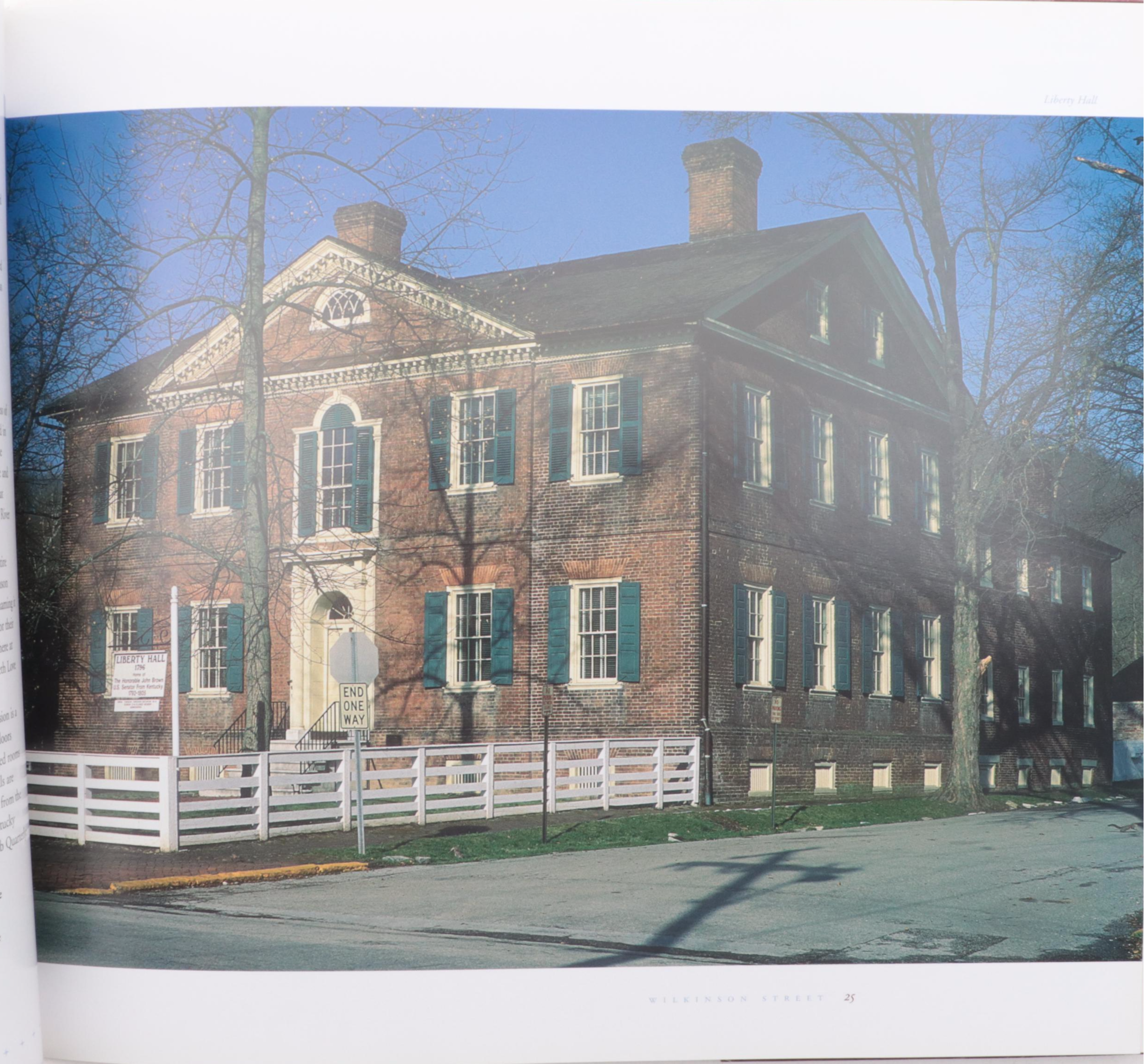 Signed "A Walking Tour of Historic Frankfort" by Russell Hatter and More