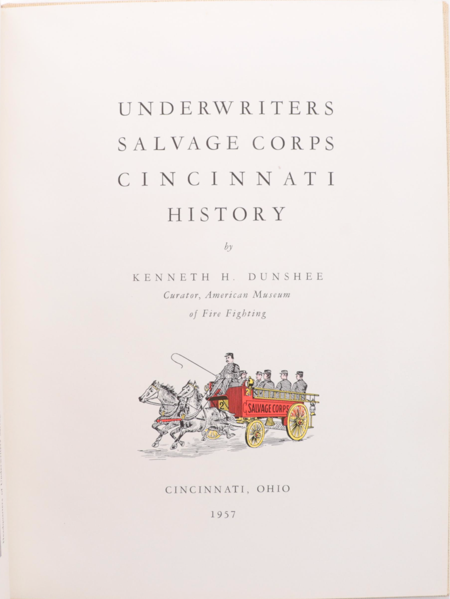 Signed "A Walking Tour of Historic Frankfort" by Russell Hatter and More