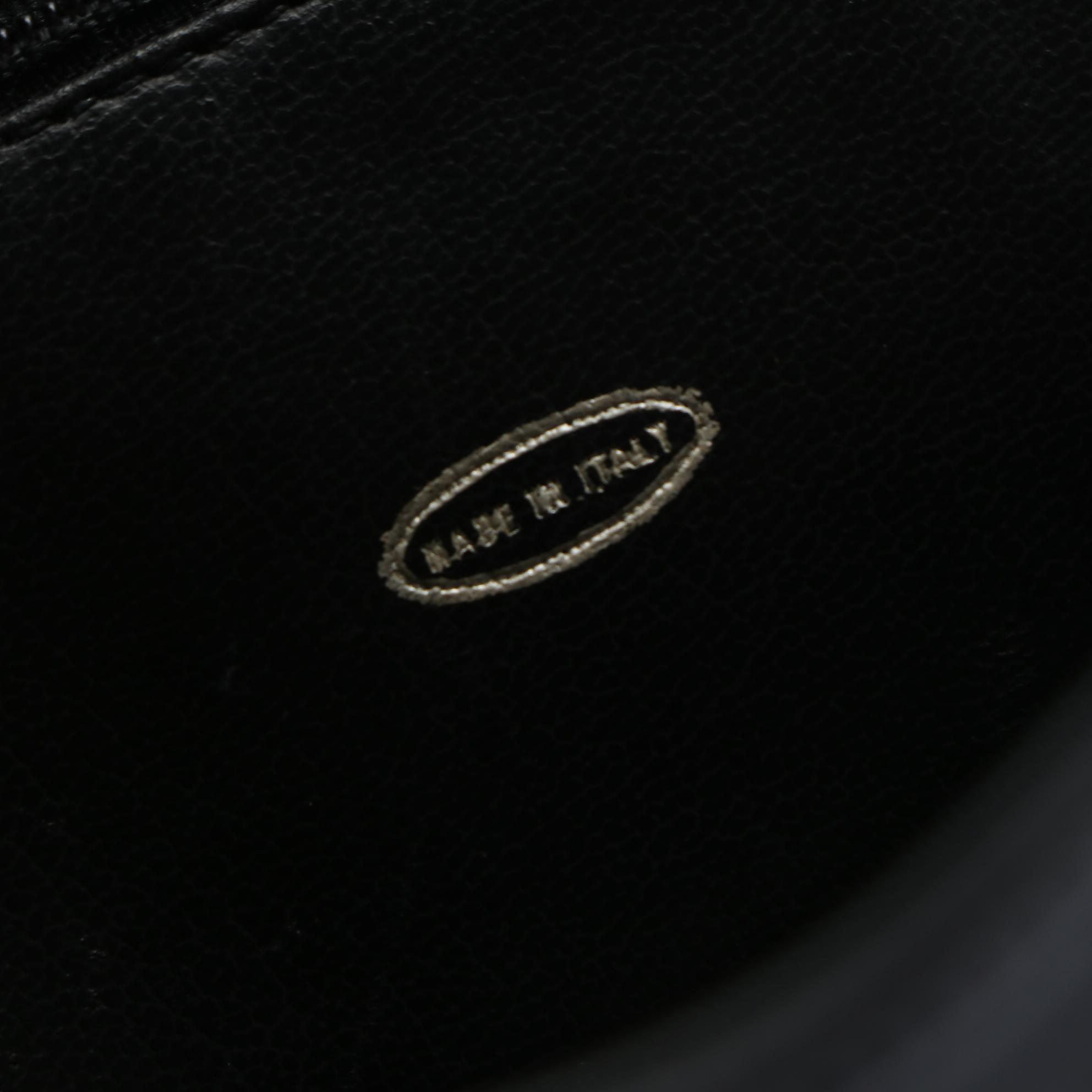 Chanel Slim Shoulder Bag in Black Quilted Calfskin Leather