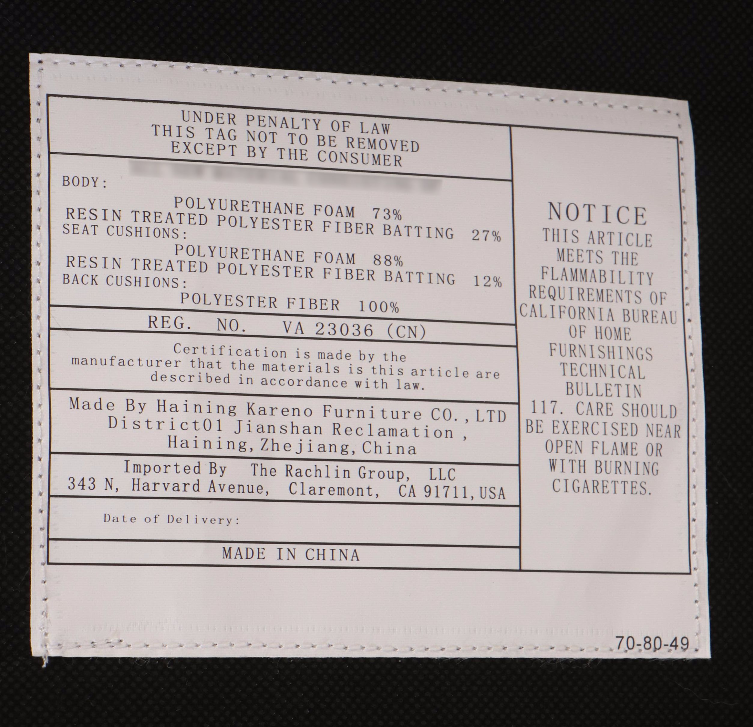 Over-Size Curvilinear Tufted Chaise Lounge