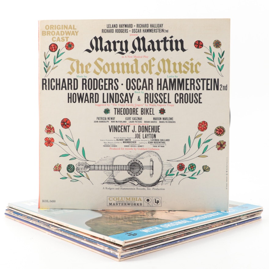 Mary Martin, Julie Andrews, Lionel Bart and More 12" Vinyl Records