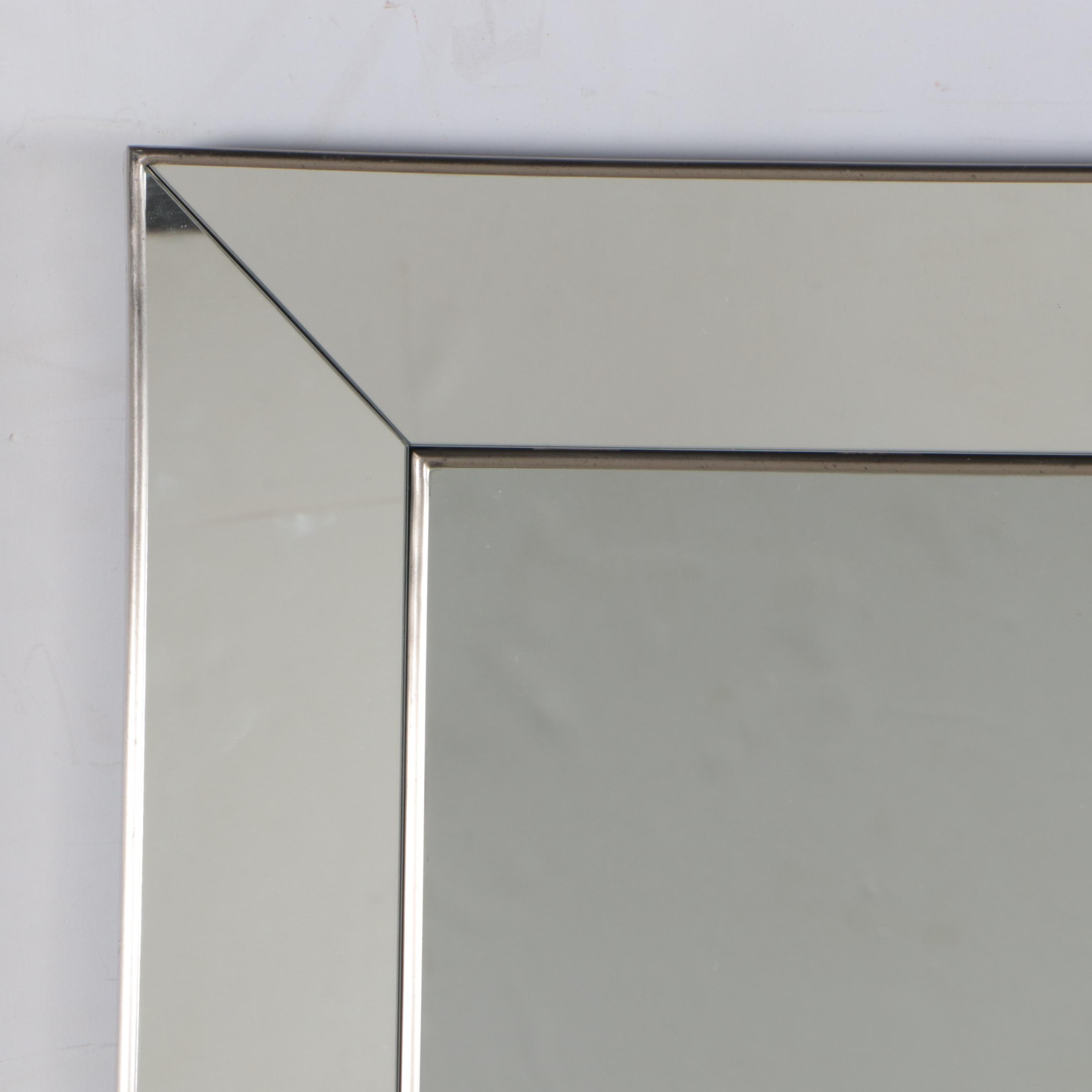 Restoration Hardware Beveled Glass Full Length Mirror, 2010s