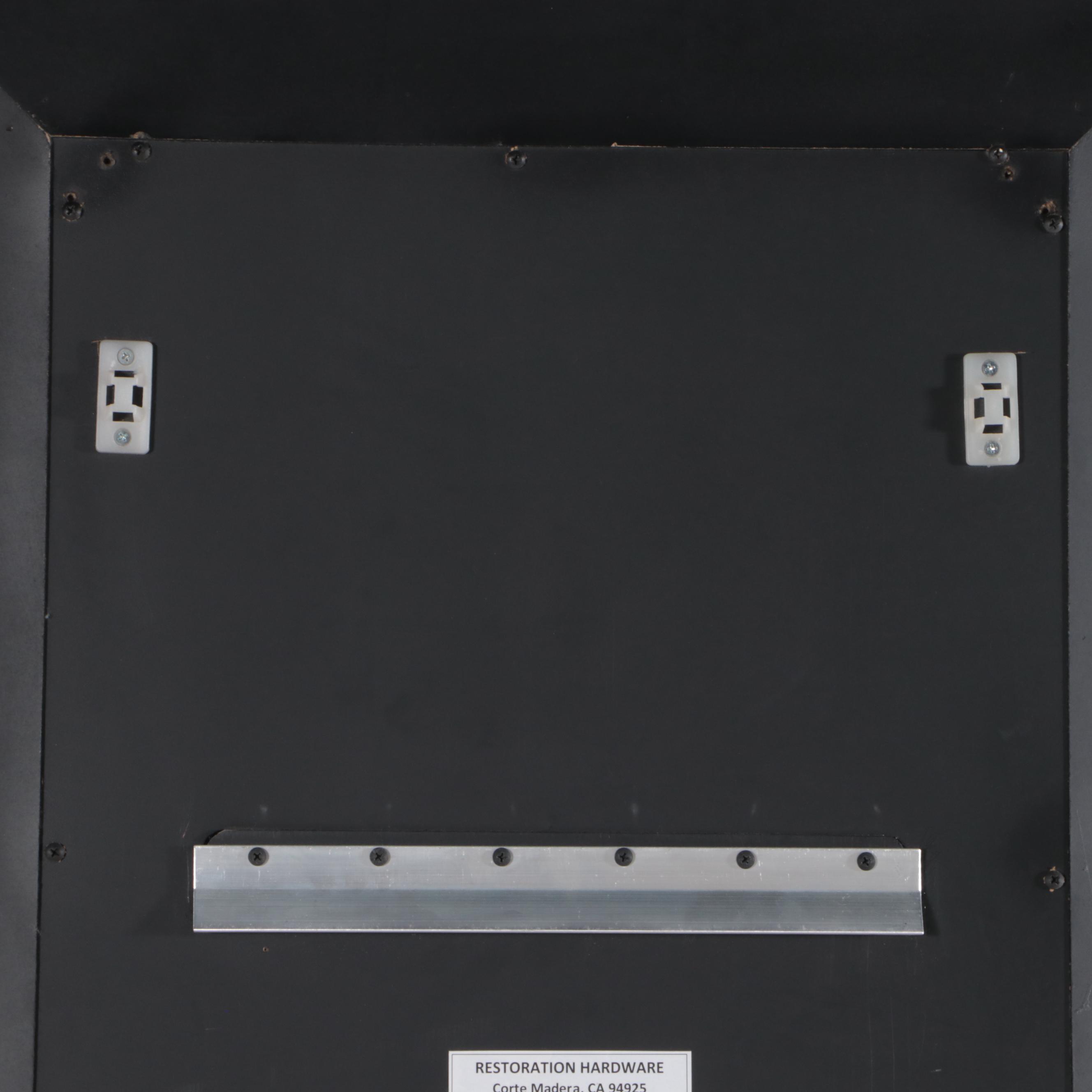 Restoration Hardware Beveled Glass Full Length Mirror, 2010s