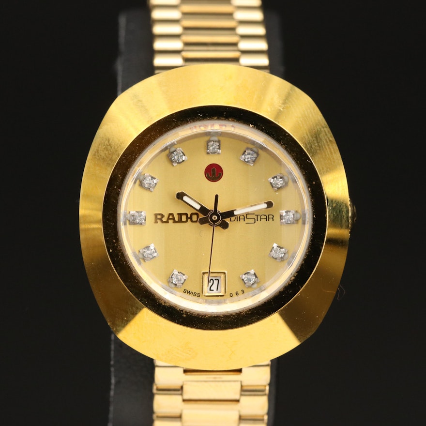 Rado DiaStar Swiss Automatic with Date Wristwatch