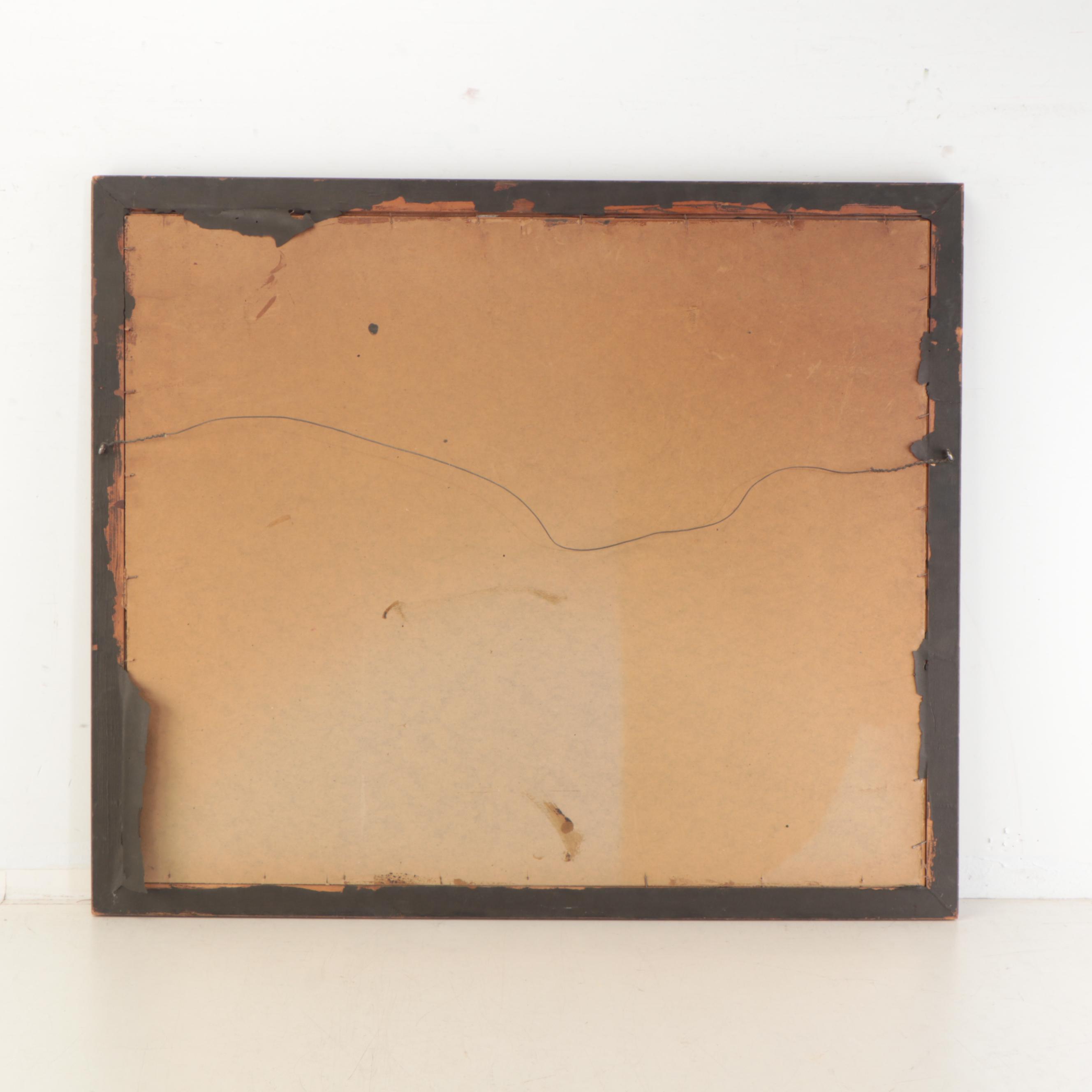 Offset Lithograph After Robert Henri Fouques, 1940