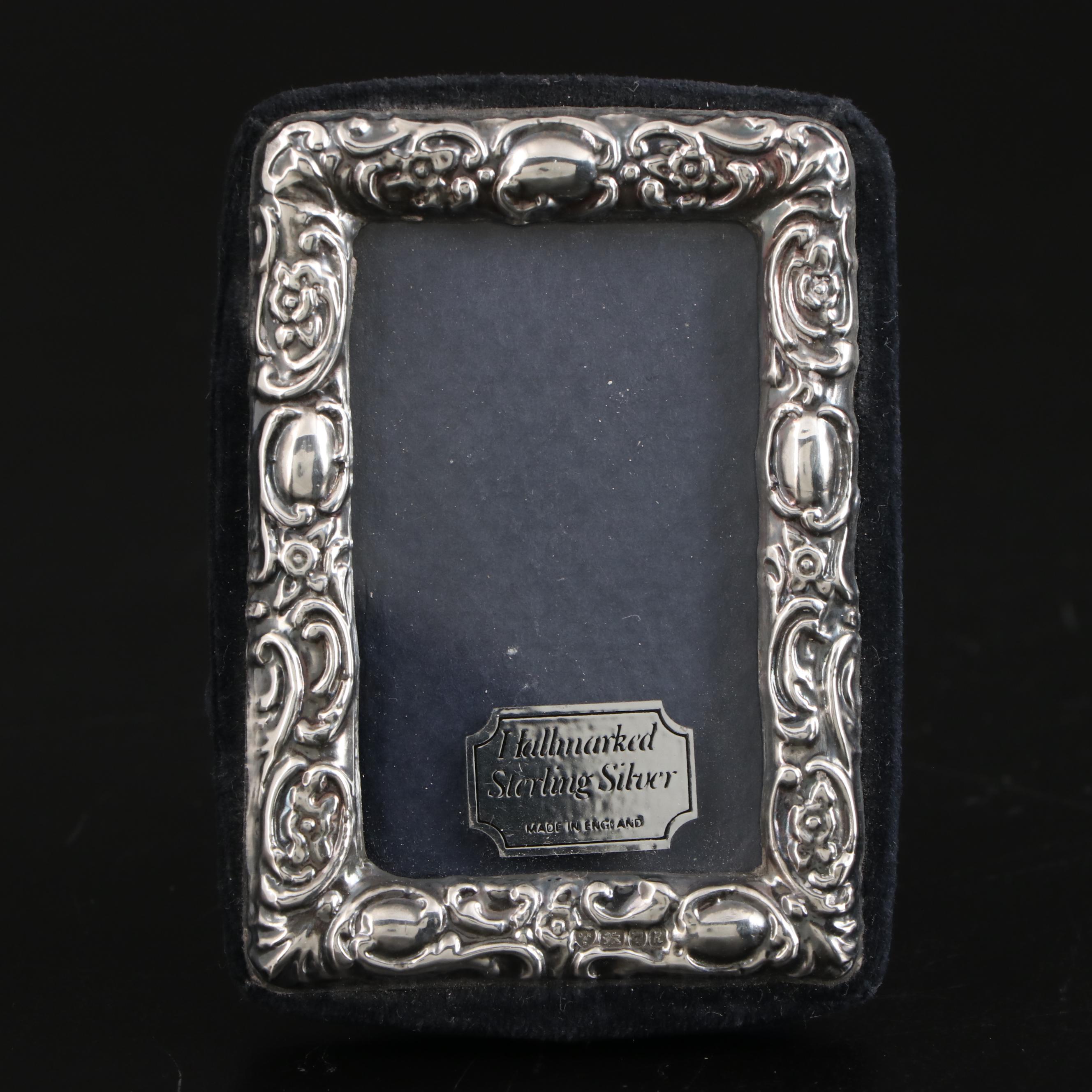 Carr's of Sheffield Sterling Silver Frames and Other English Sterling Frames