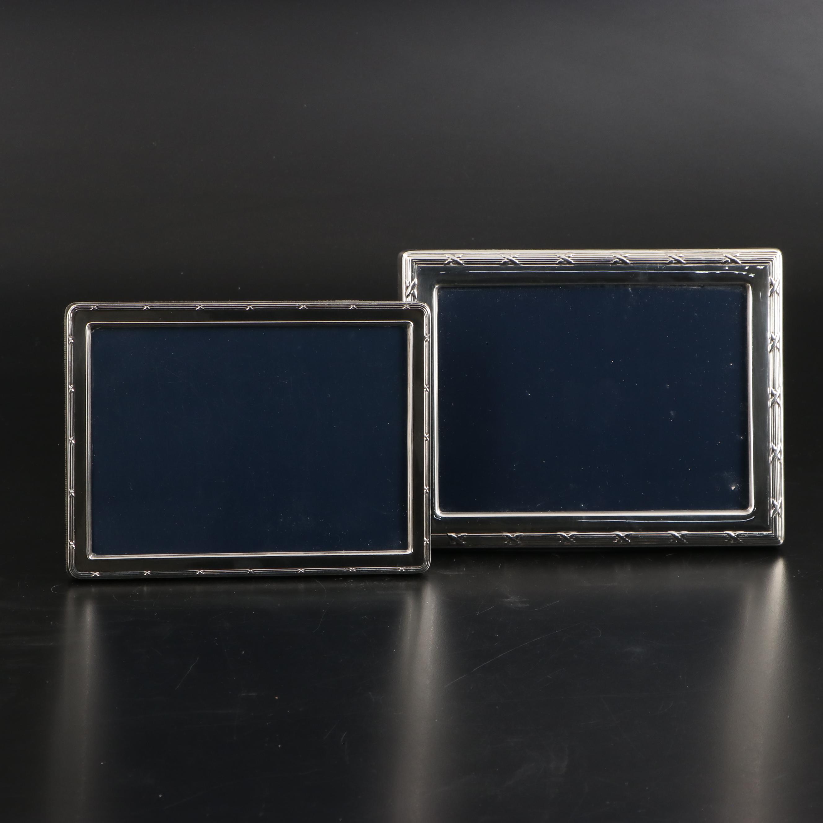 Carr's of Sheffield Sterling Silver Frames and Other English Sterling Frames