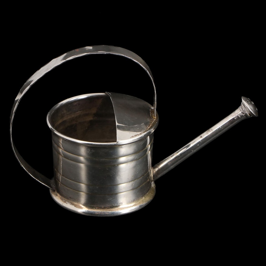 Cartier Sterling Silver Watering Can Vermouth Dispenser, Mid 20th Century