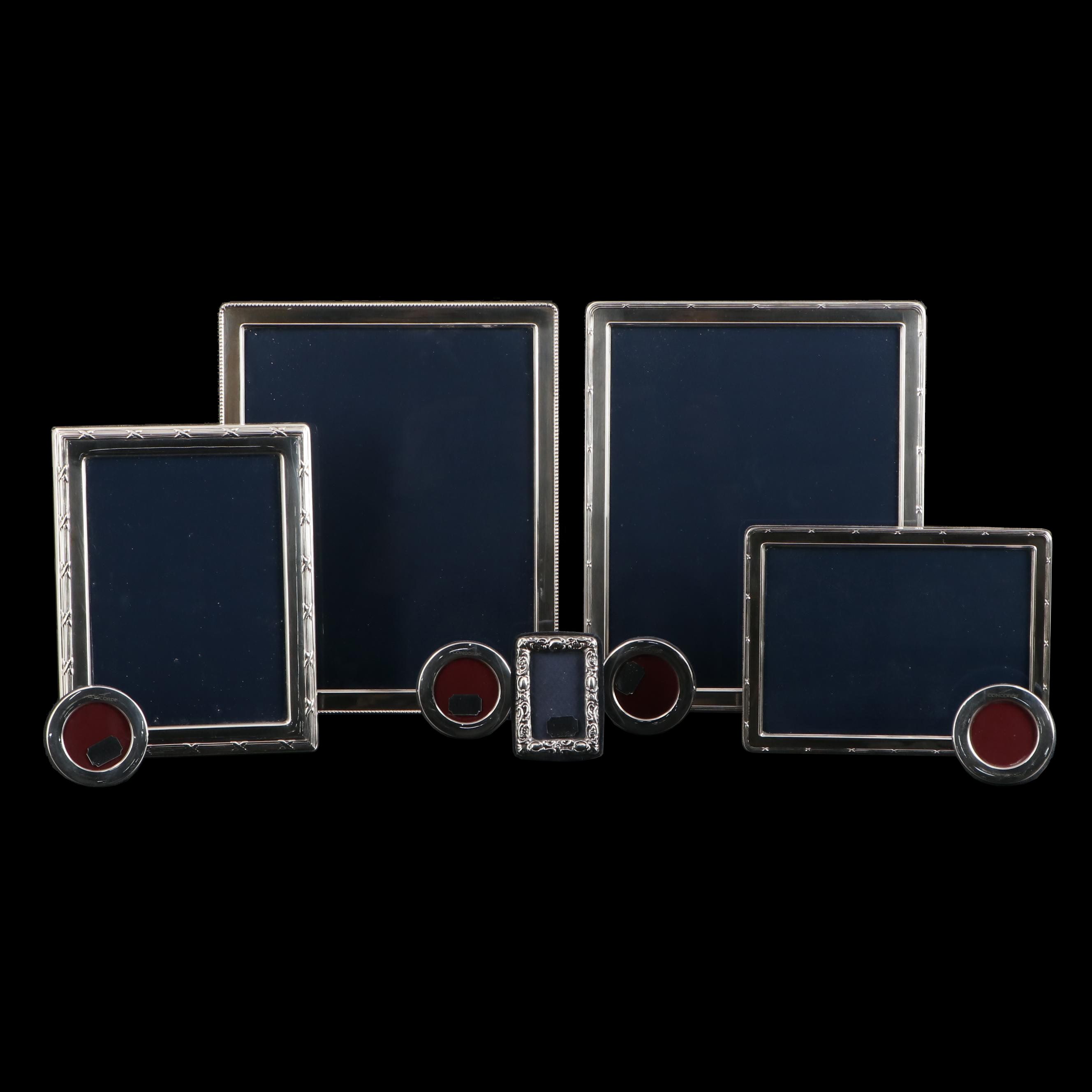 Carr's of Sheffield Sterling Silver Frames and Other English Sterling Frames