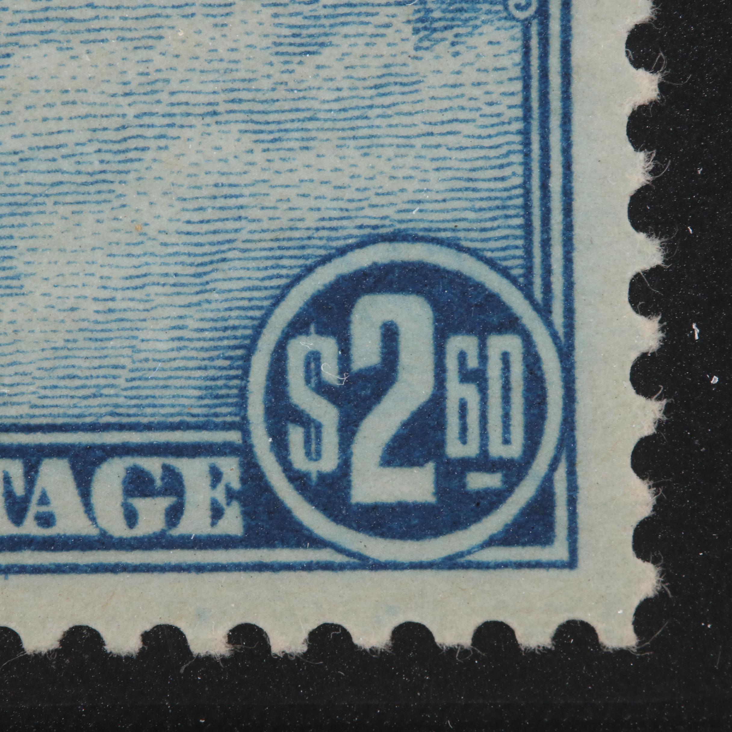 Mint Graf Zeppelin Postage Stamp Set, Scott #C13 to #C15